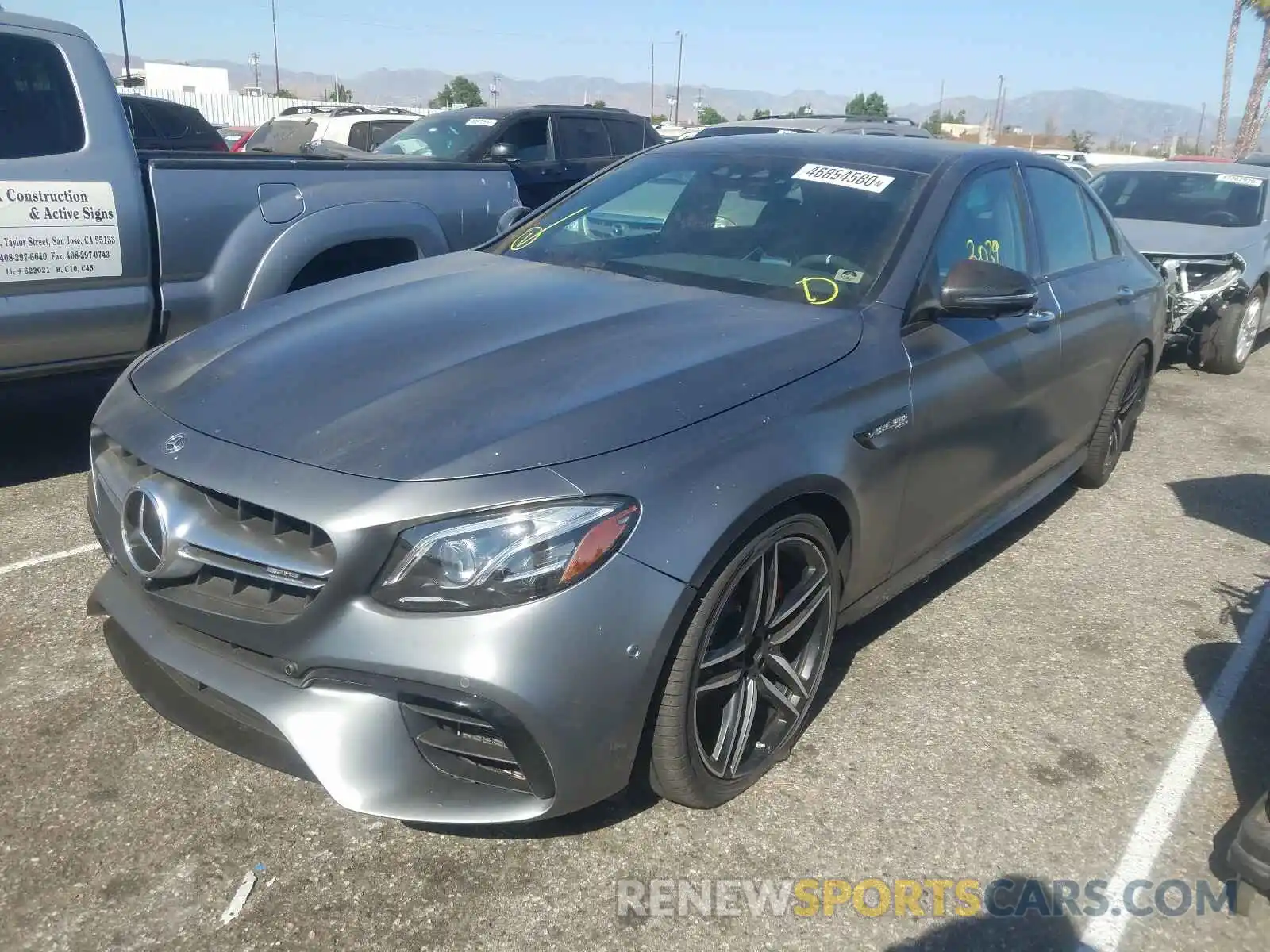 2 Photograph of a damaged car WDDZF8KB5LA704413 MERCEDES-BENZ AMG 2020