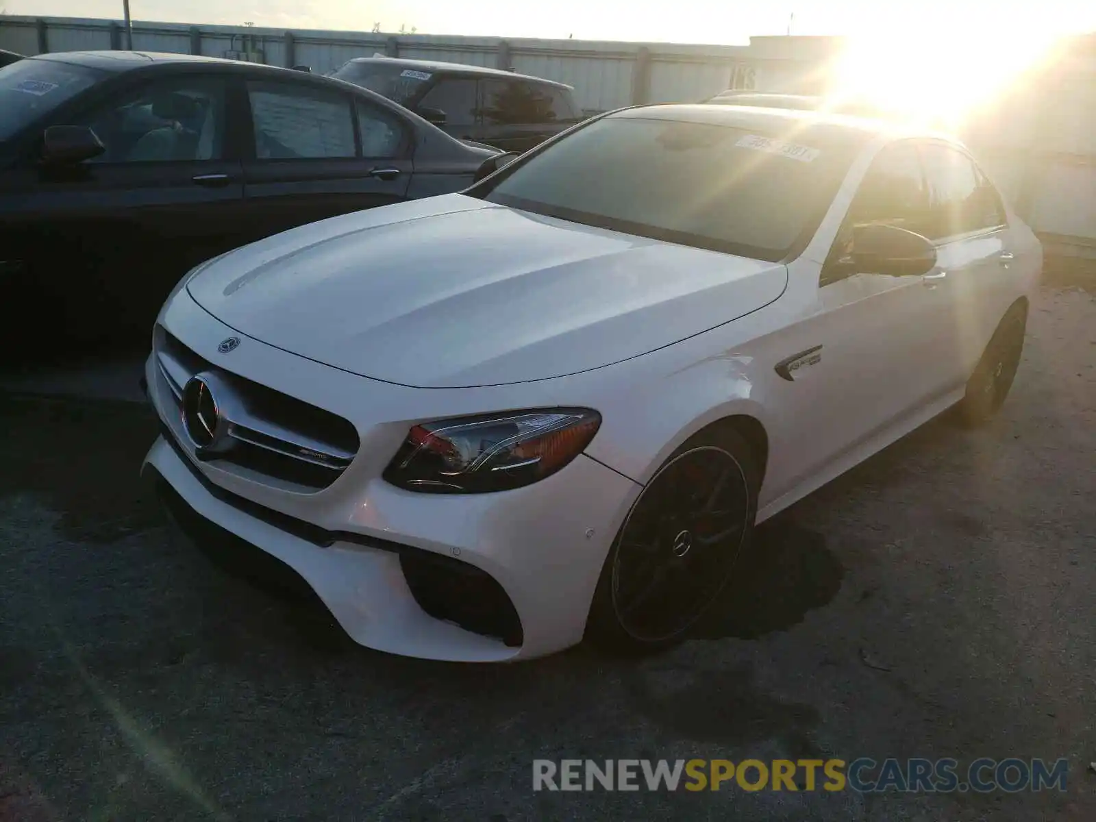 2 Photograph of a damaged car WDDZF8KB6LA744953 MERCEDES-BENZ AMG 2020