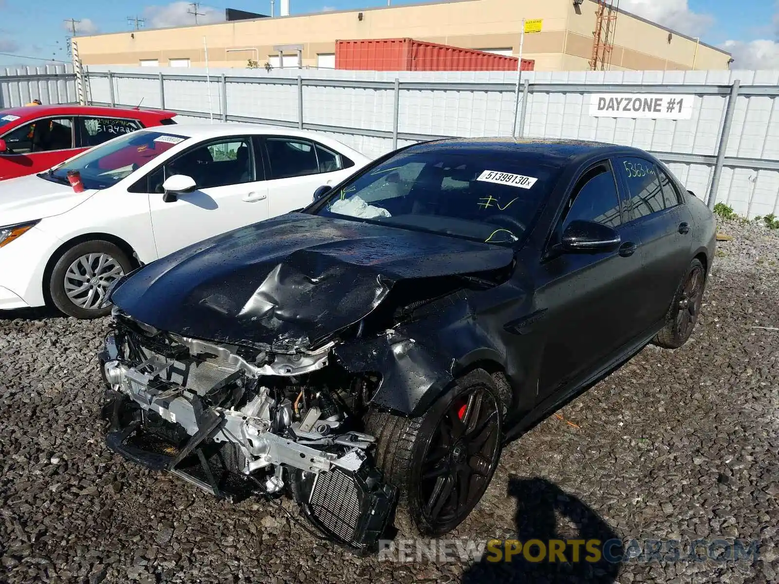 2 Photograph of a damaged car WDDZF8KB9LA725877 MERCEDES-BENZ AMG 2020