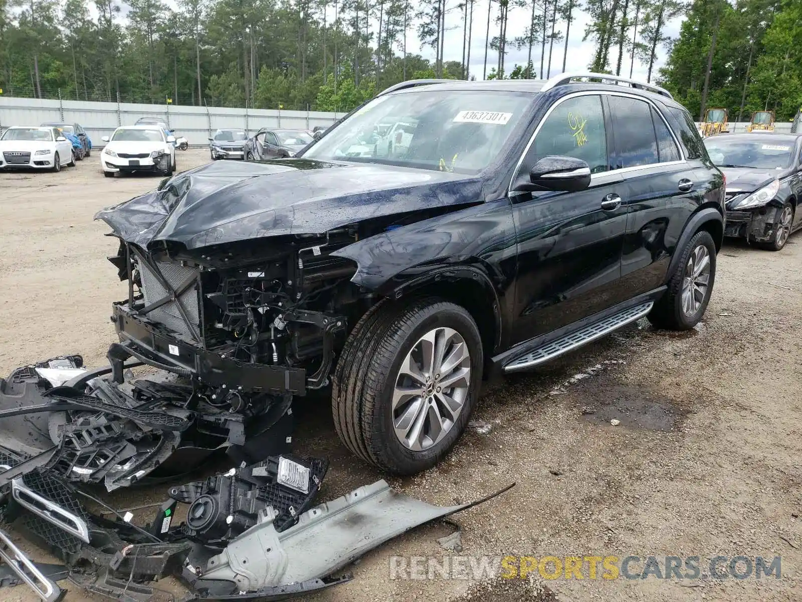 2 Photograph of a damaged car 4JGFB5KB0MA328238 MERCEDES-BENZ AMG 2021