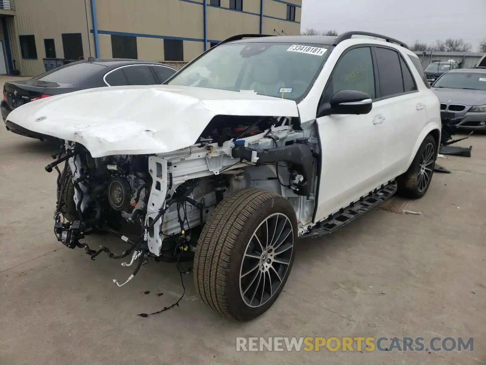 2 Photograph of a damaged car 4JGFB5KB5MA358819 MERCEDES-BENZ AMG 2021