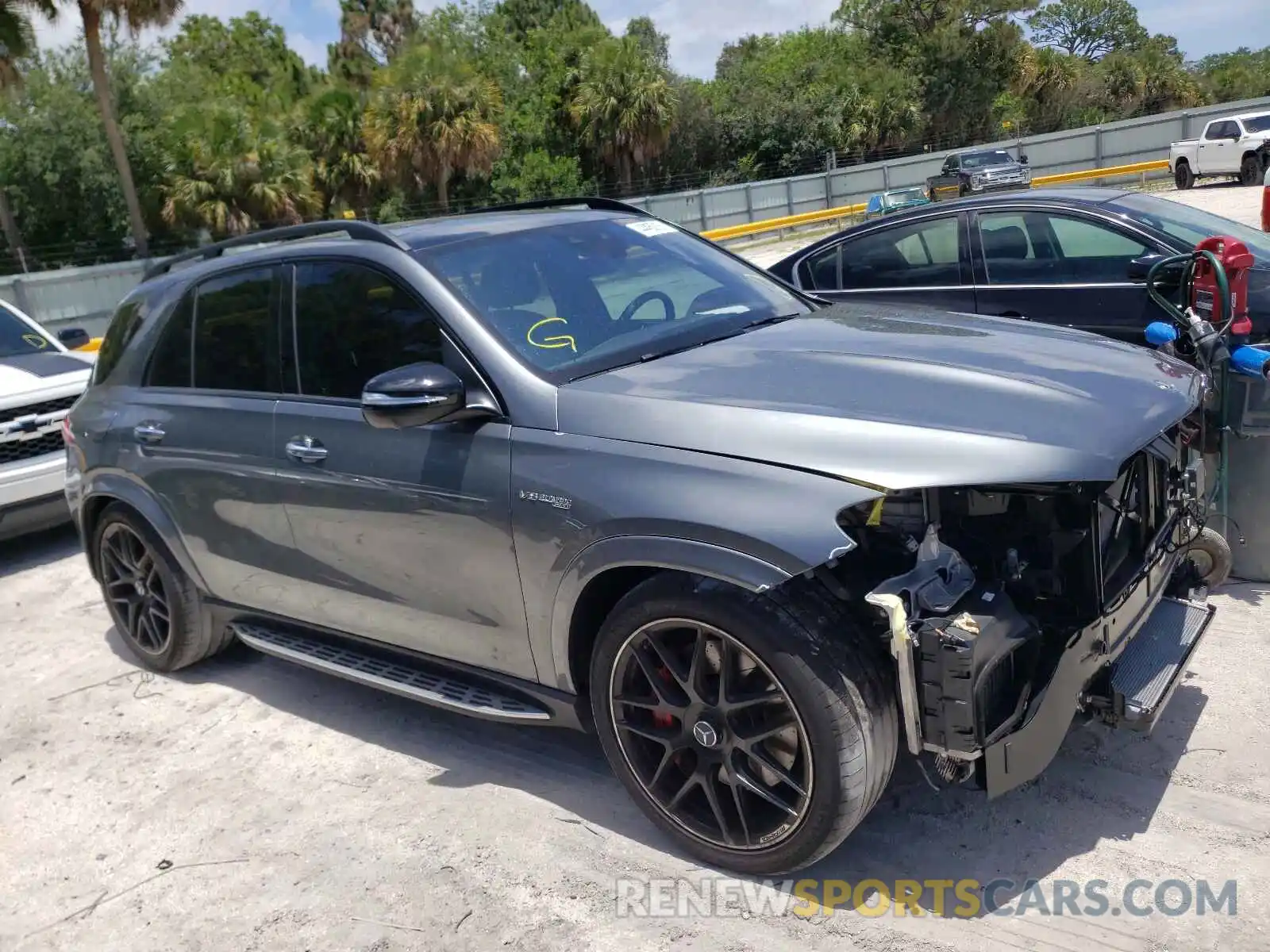 1 Photograph of a damaged car 4JGFB8KB4MA278879 MERCEDES-BENZ AMG 2021