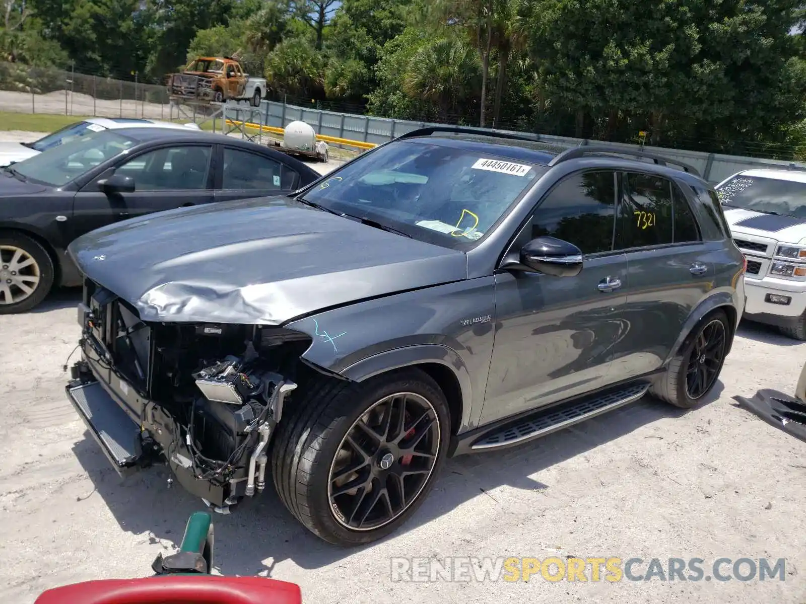 2 Photograph of a damaged car 4JGFB8KB4MA278879 MERCEDES-BENZ AMG 2021