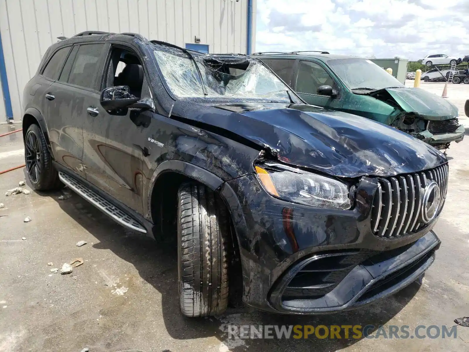 1 Photograph of a damaged car 4JGFF8KE3MA430004 MERCEDES-BENZ AMG 2021