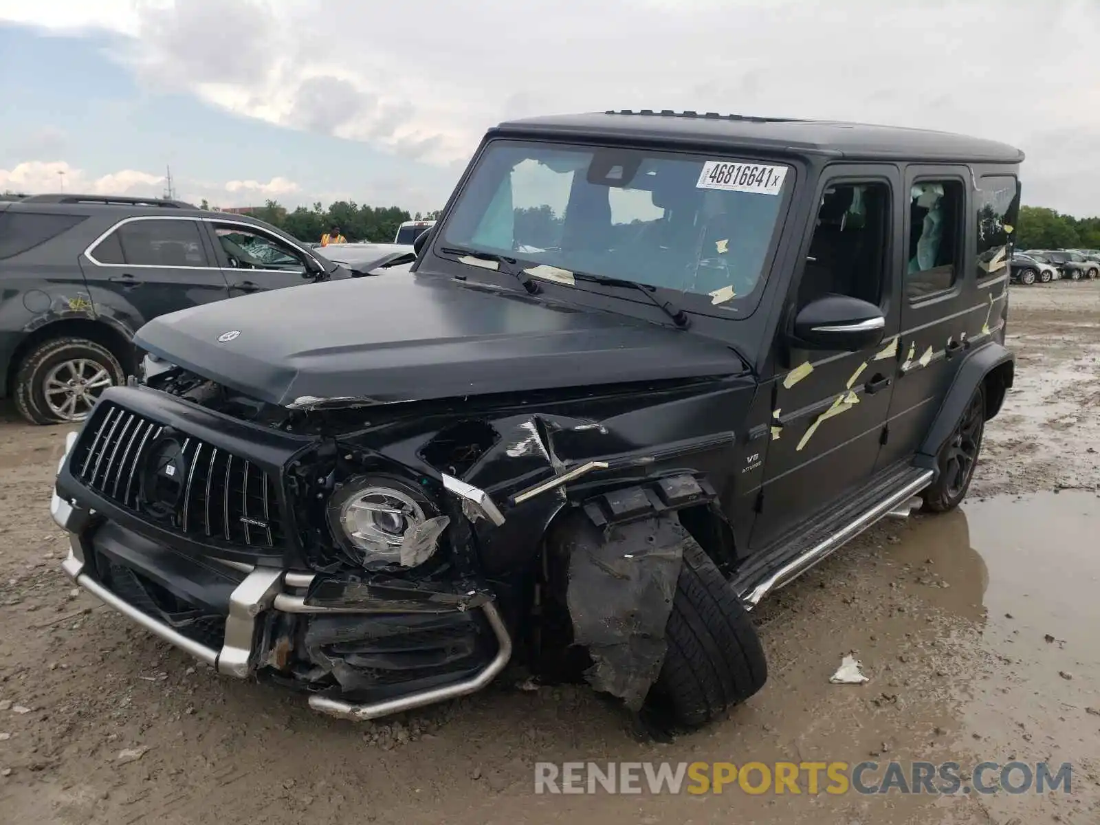 2 Photograph of a damaged car W1NYC7HJ9MX372068 MERCEDES-BENZ AMG 2021