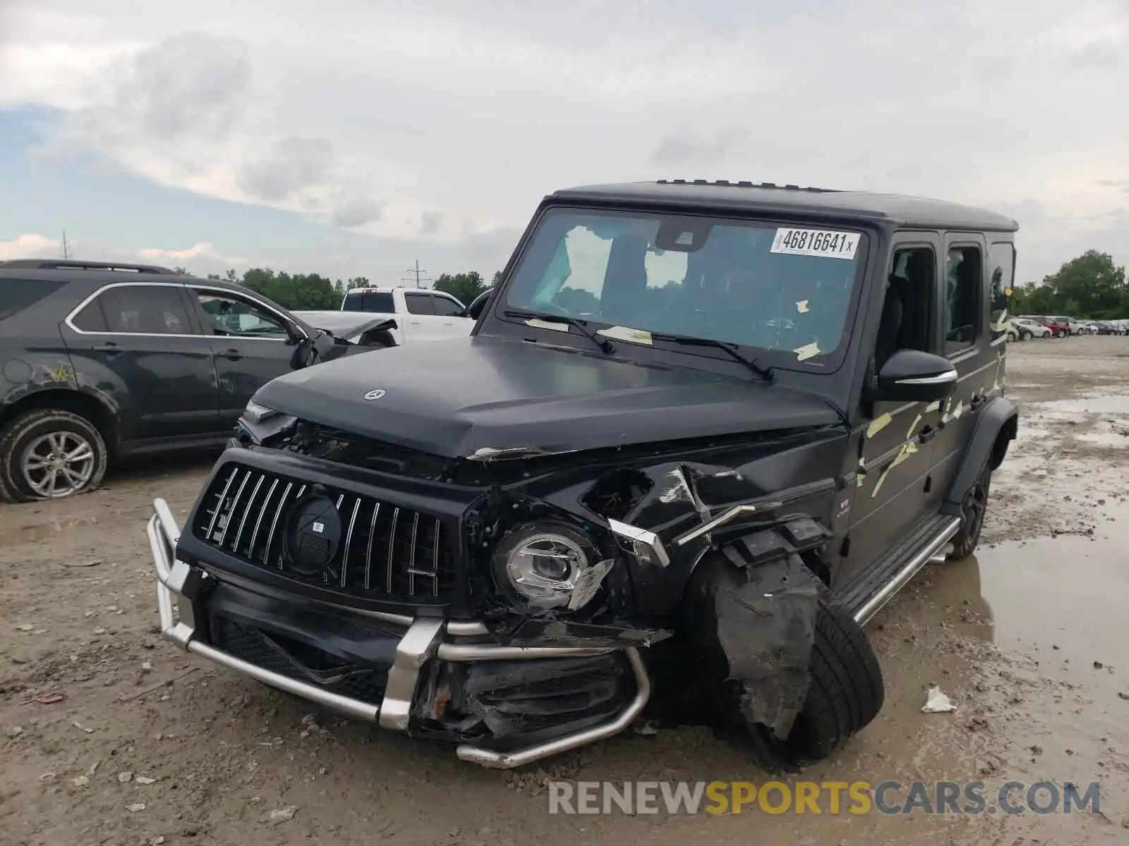 9 Photograph of a damaged car W1NYC7HJ9MX372068 MERCEDES-BENZ AMG 2021