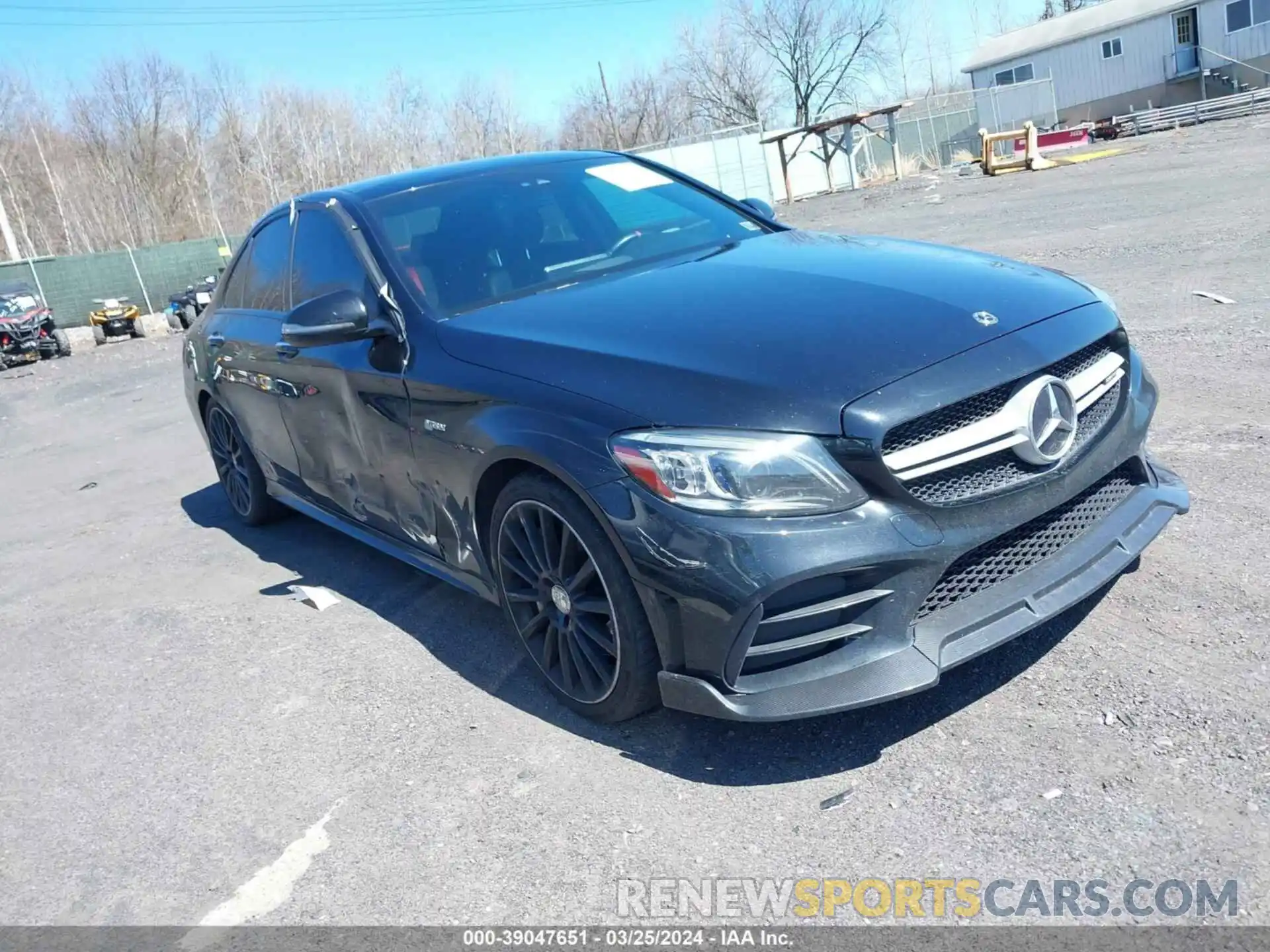 1 Photograph of a damaged car 55SWF6EB9KU288383 MERCEDES-BENZ AMG C 43 2019