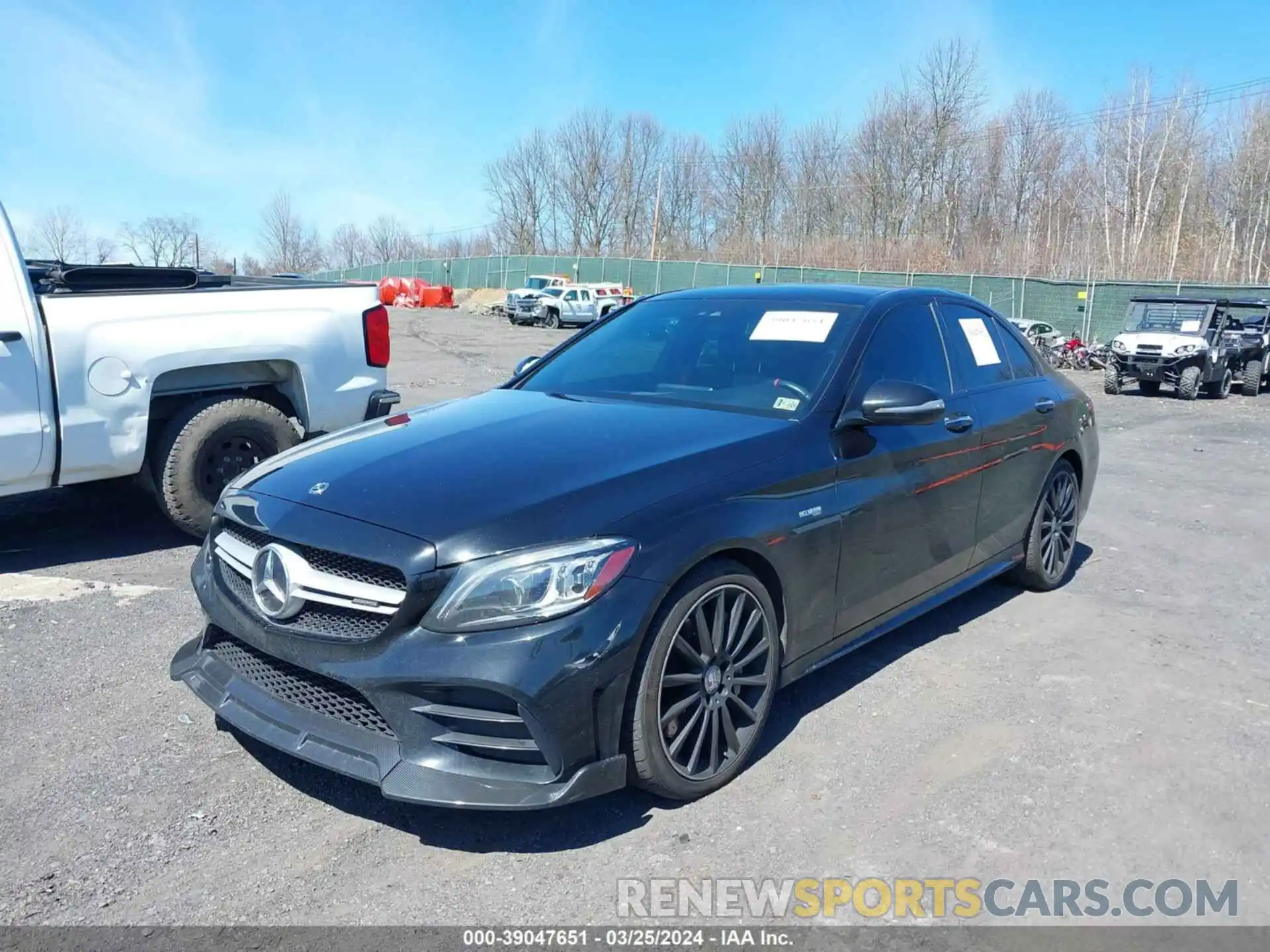 2 Photograph of a damaged car 55SWF6EB9KU288383 MERCEDES-BENZ AMG C 43 2019