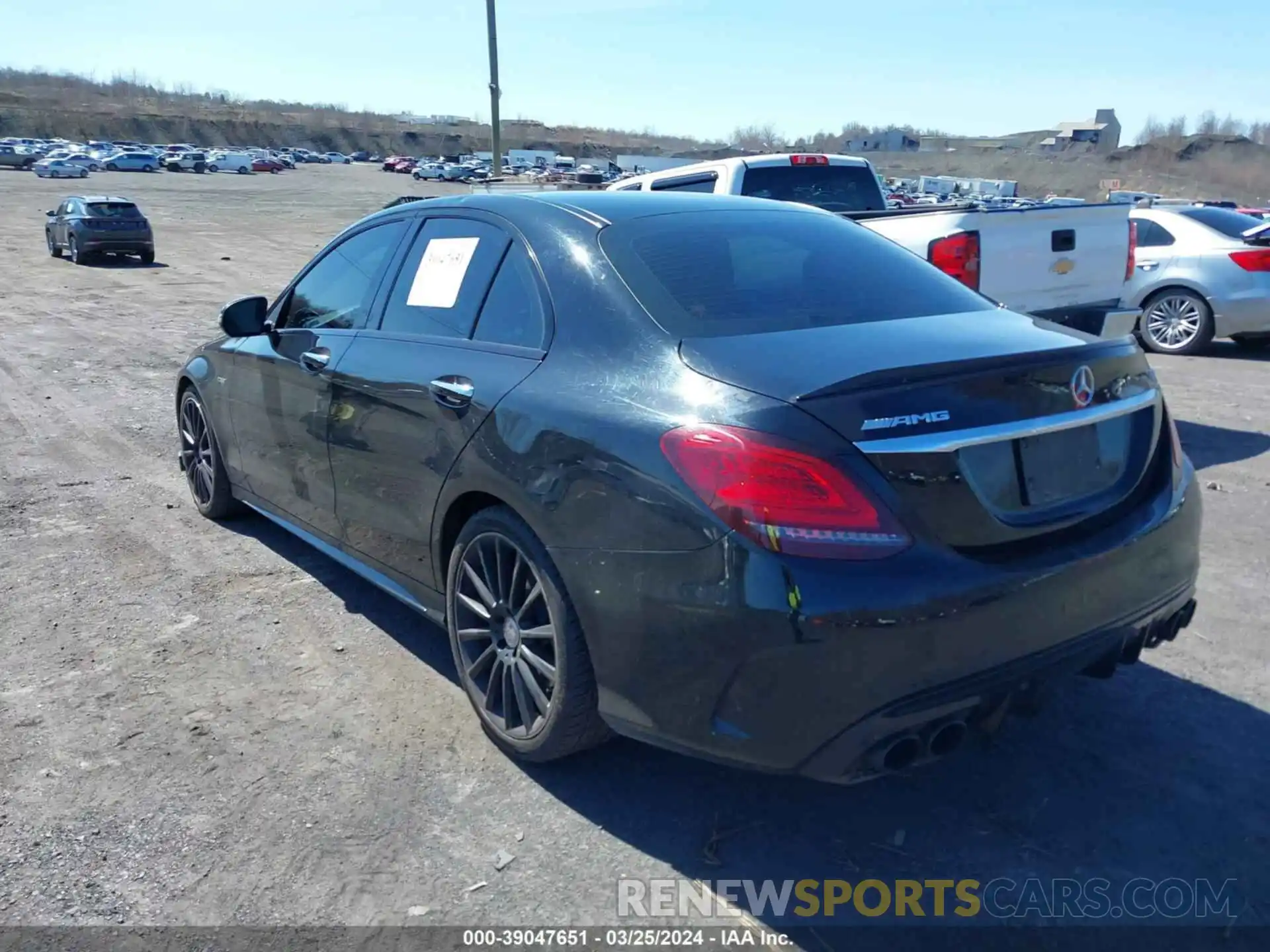 3 Photograph of a damaged car 55SWF6EB9KU288383 MERCEDES-BENZ AMG C 43 2019