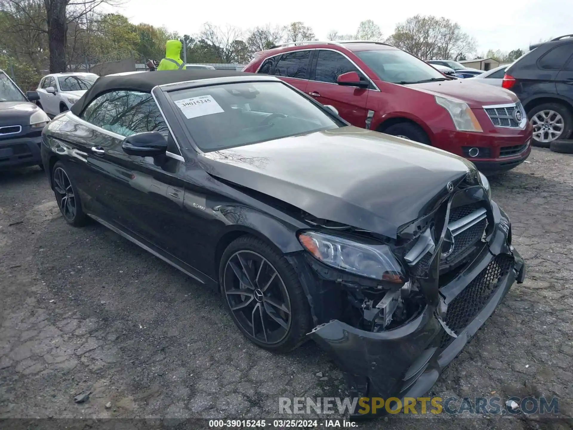 1 Photograph of a damaged car WDDWK6EB0LF971492 MERCEDES-BENZ AMG C 43 2020