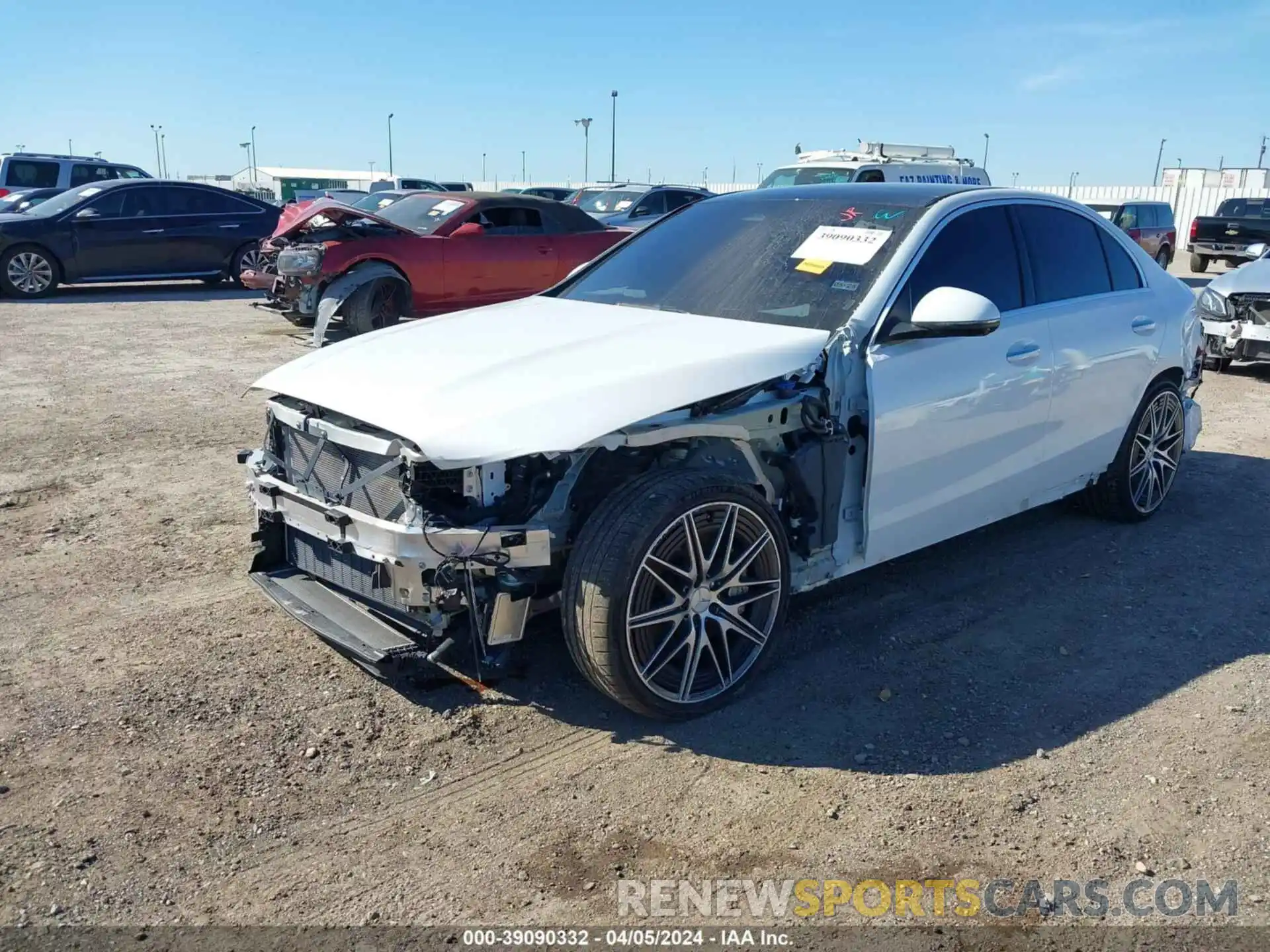 2 Photograph of a damaged car W1KAF8HB3PR126775 MERCEDES-BENZ AMG C 43 2023