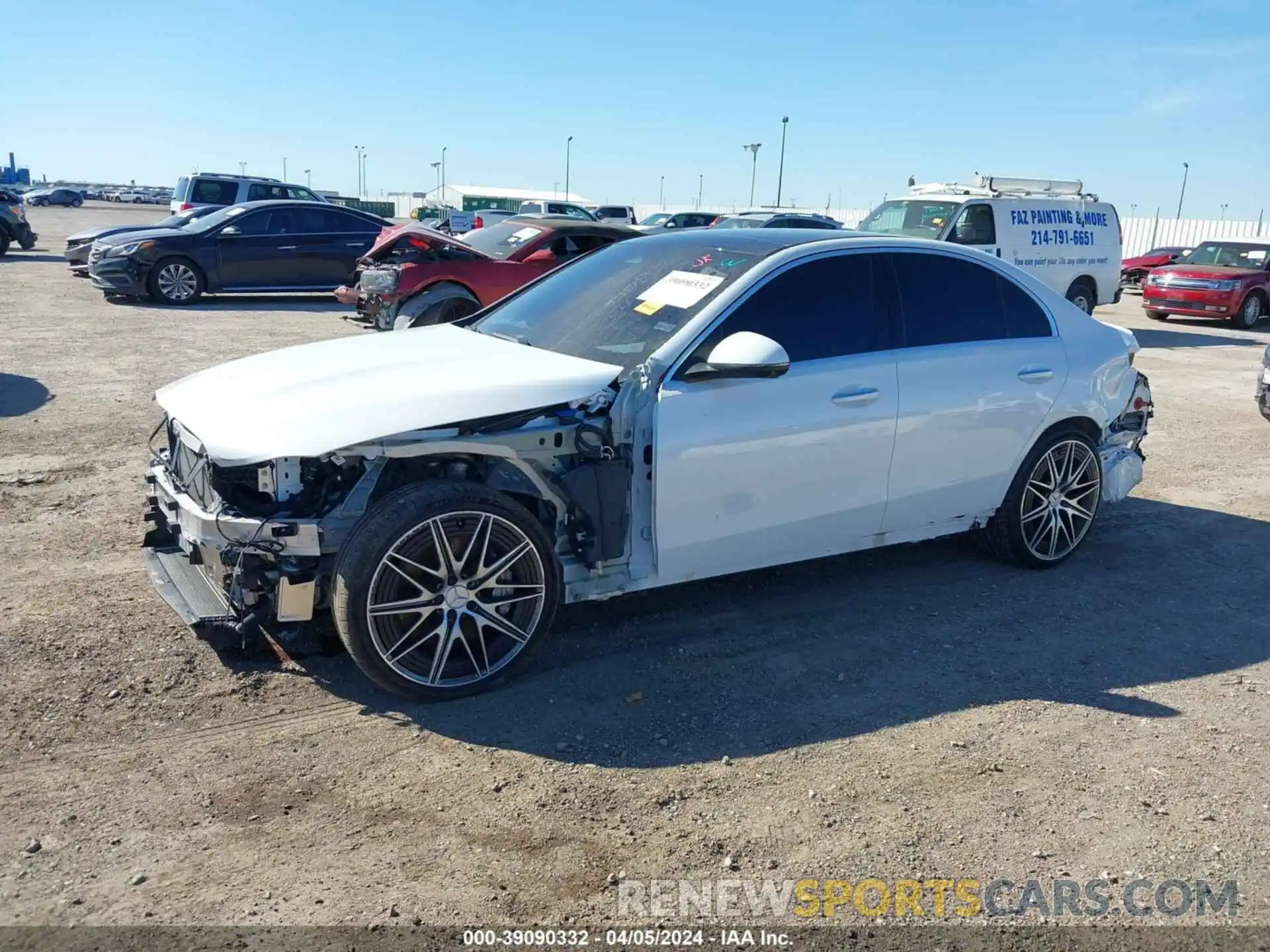 6 Photograph of a damaged car W1KAF8HB3PR126775 MERCEDES-BENZ AMG C 43 2023