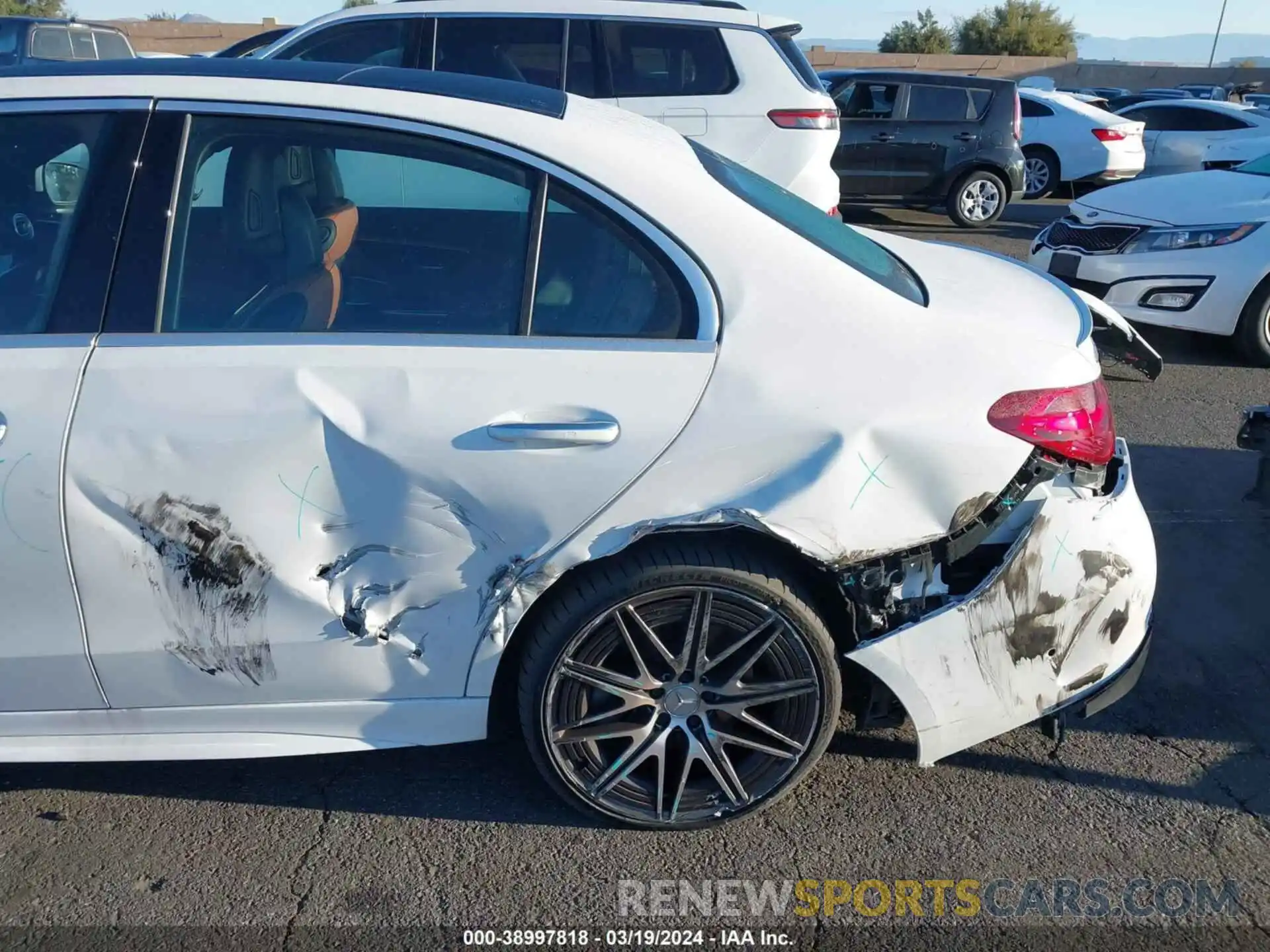 6 Photograph of a damaged car W1KAF8HB6PR107279 MERCEDES-BENZ AMG C 43 2023