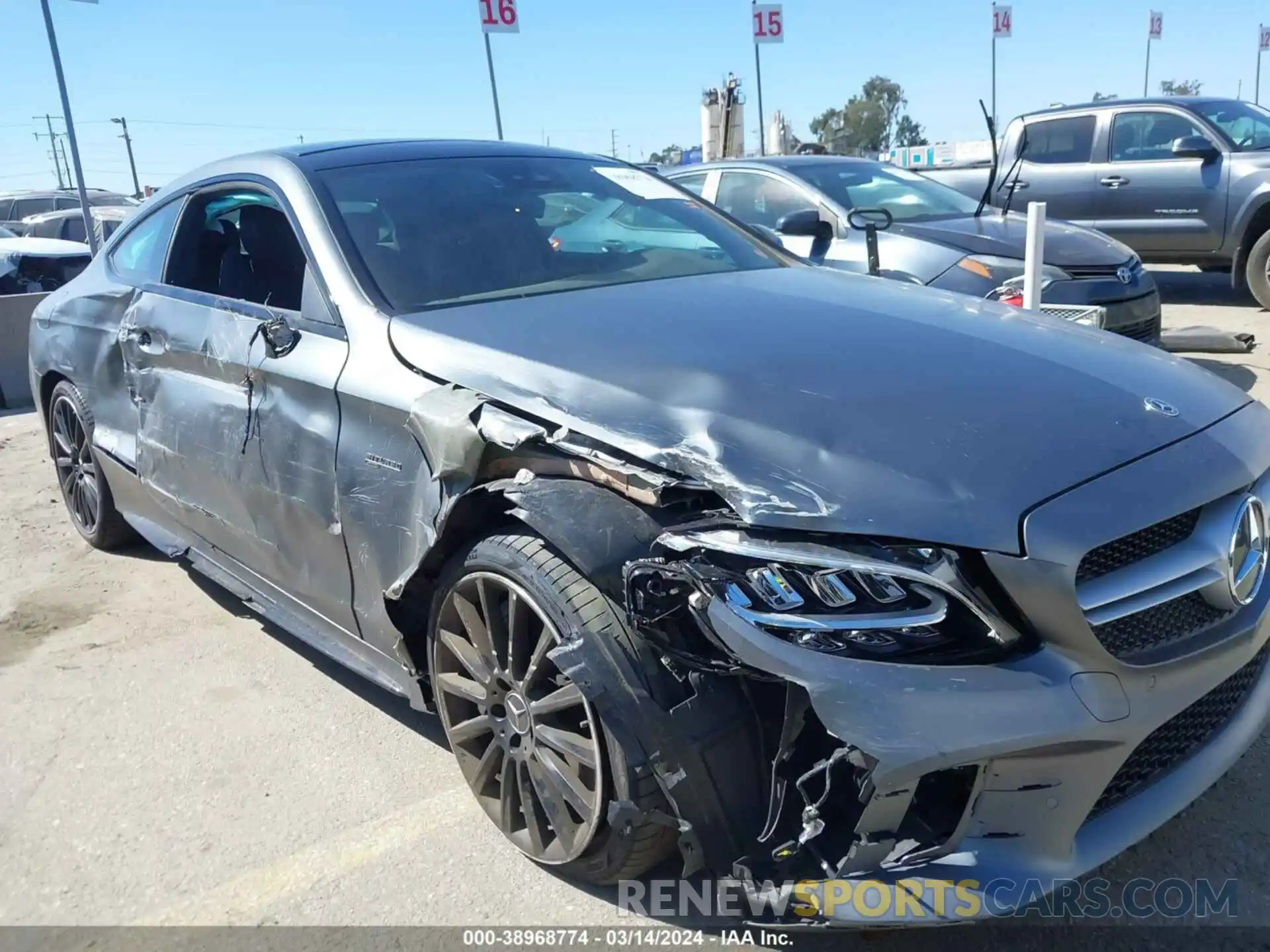 6 Photograph of a damaged car W1KWJ6EB3PG128728 MERCEDES-BENZ AMG C 43 2023