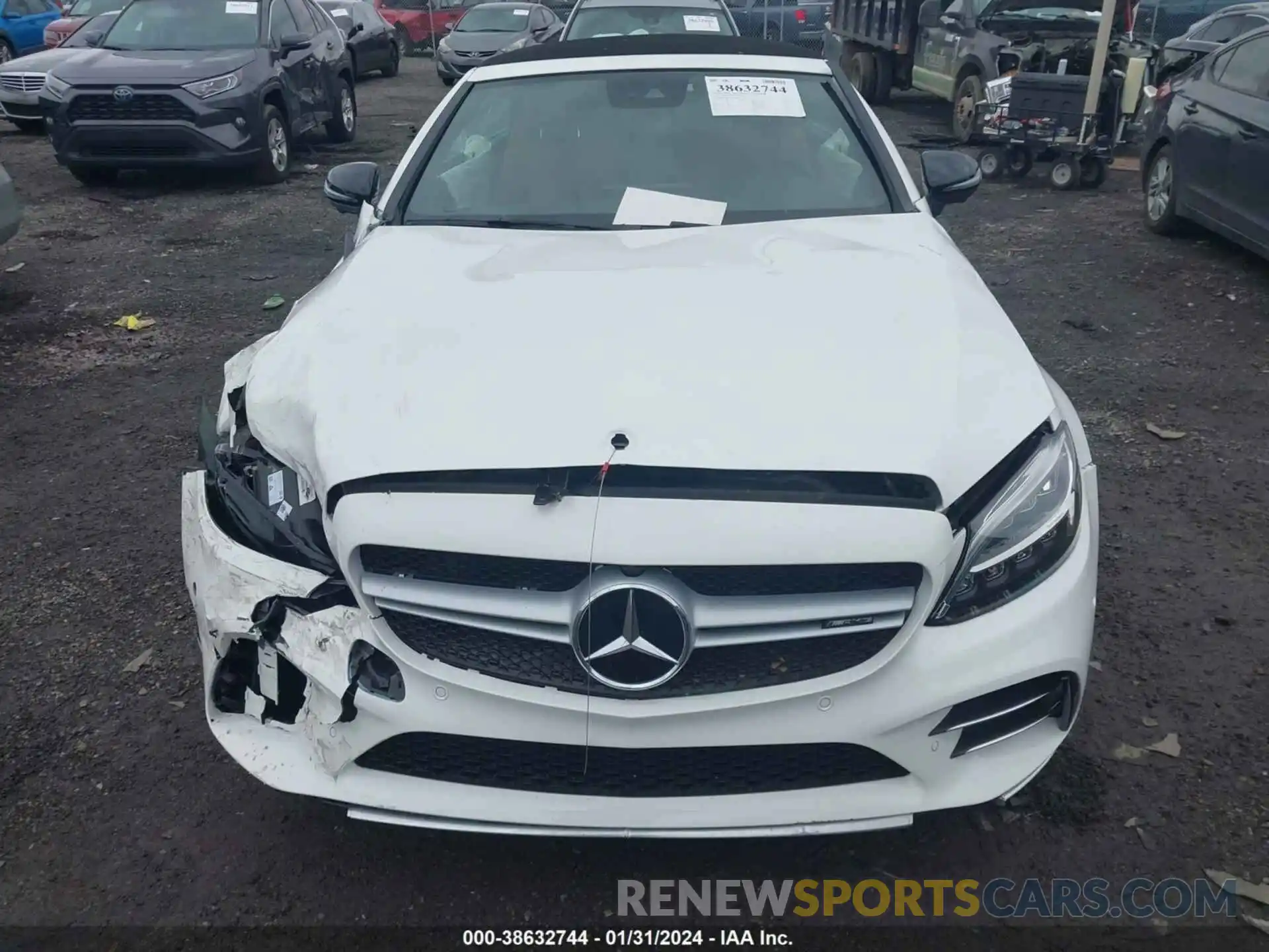 13 Photograph of a damaged car W1KWK6EB6PG130972 MERCEDES-BENZ AMG C 43 2023