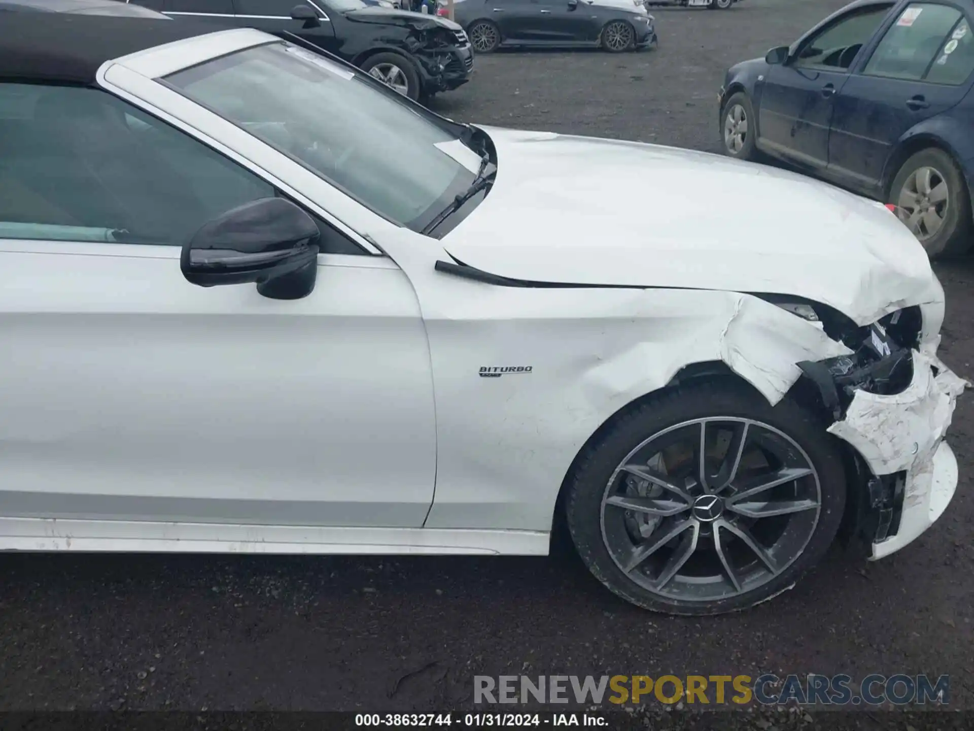 14 Photograph of a damaged car W1KWK6EB6PG130972 MERCEDES-BENZ AMG C 43 2023