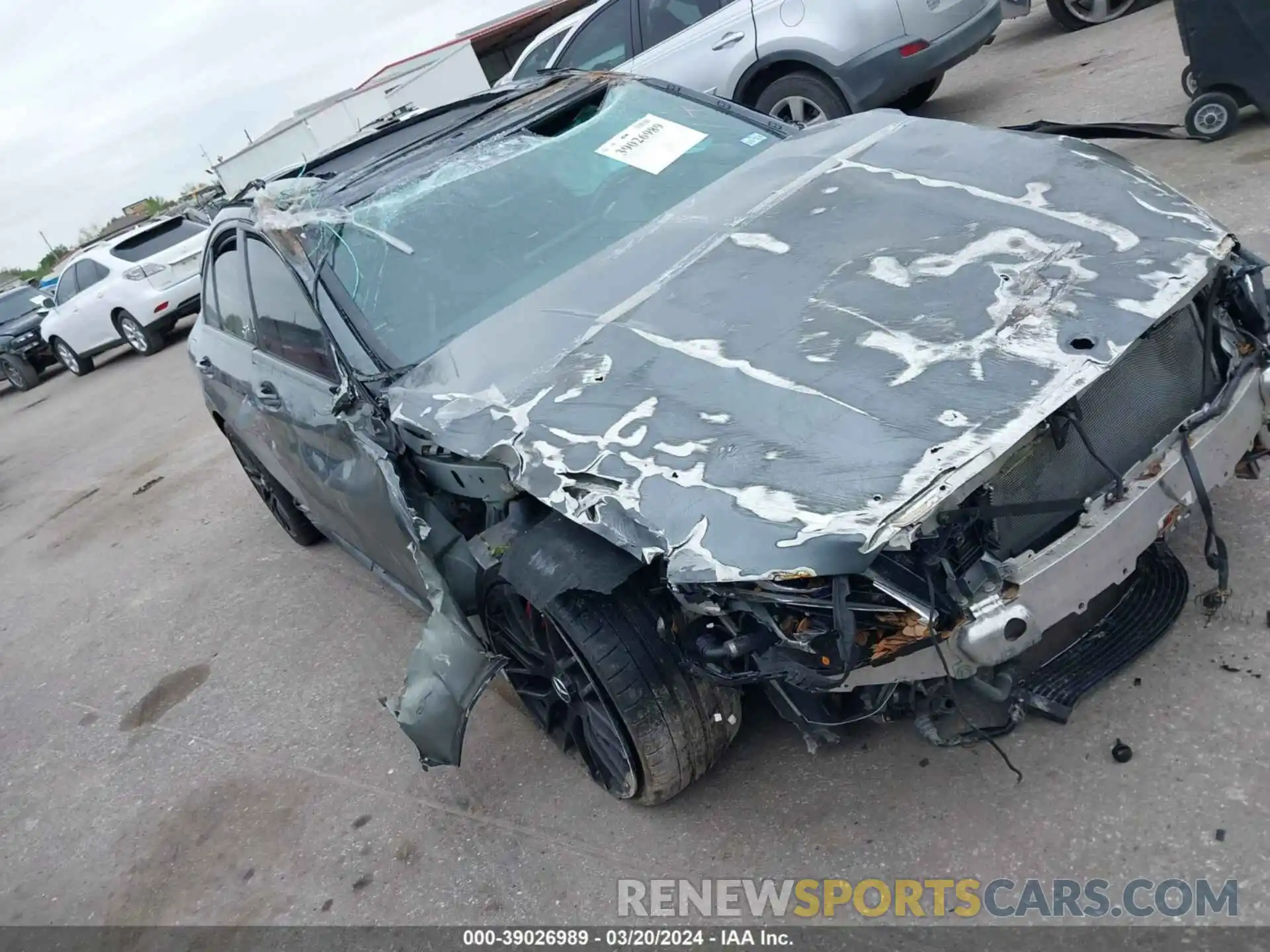 1 Photograph of a damaged car 55SWF8HB4LU329723 MERCEDES-BENZ AMG C 63 2020