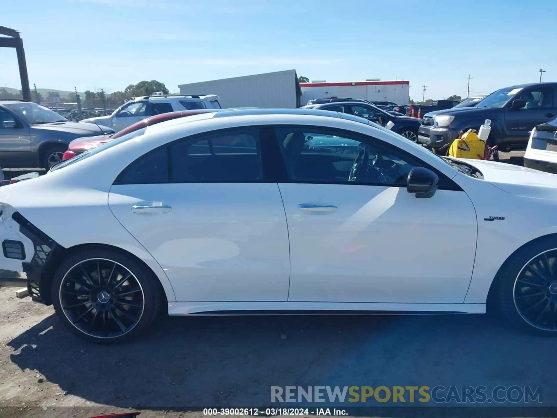 14 Photograph of a damaged car W1K5J5BB2PN364406 MERCEDES-BENZ AMG CLA 35 2023