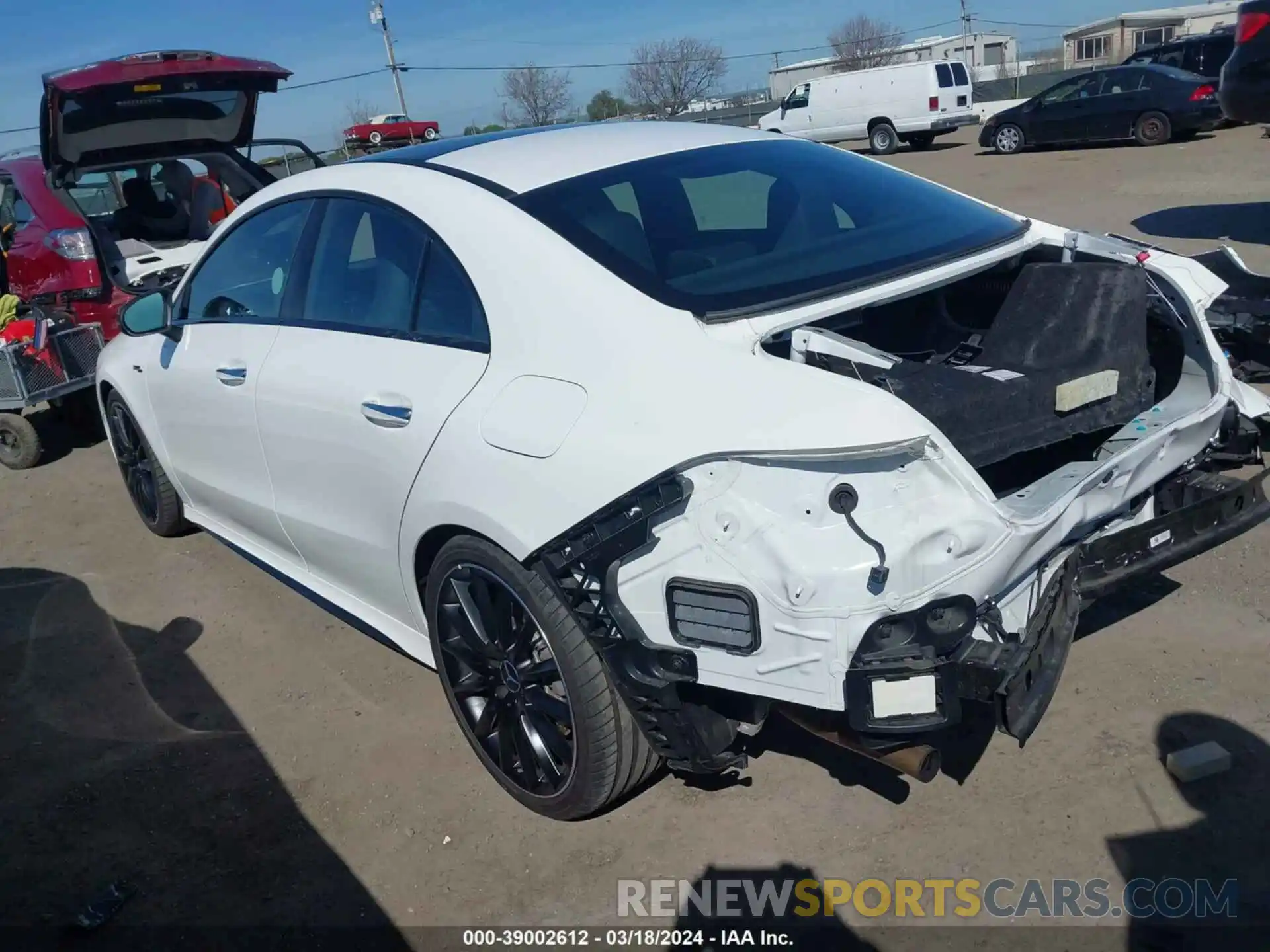 3 Photograph of a damaged car W1K5J5BB2PN364406 MERCEDES-BENZ AMG CLA 35 2023