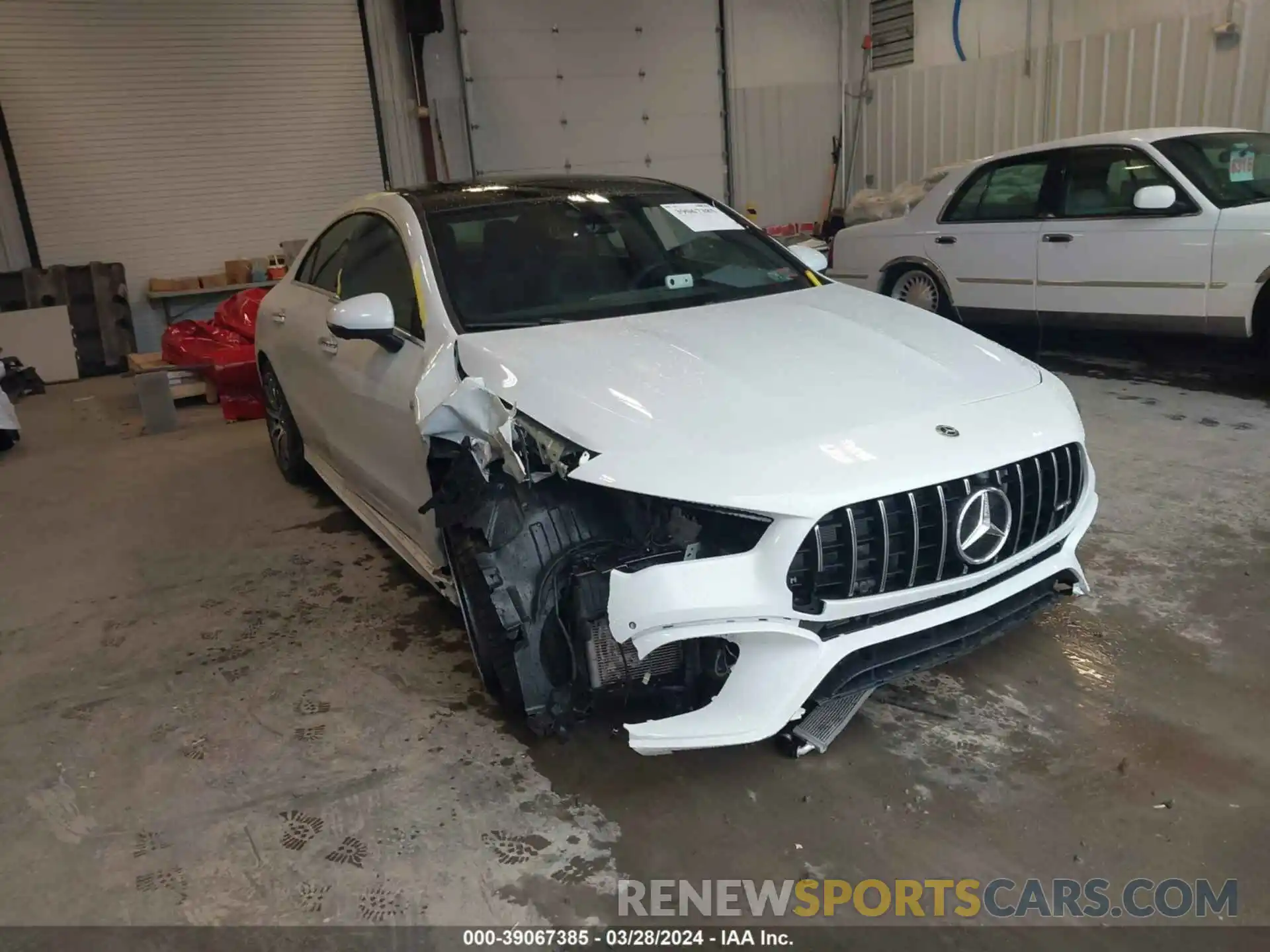 1 Photograph of a damaged car W1K5J5DB3NN286213 MERCEDES-BENZ AMG CLA 45 2022