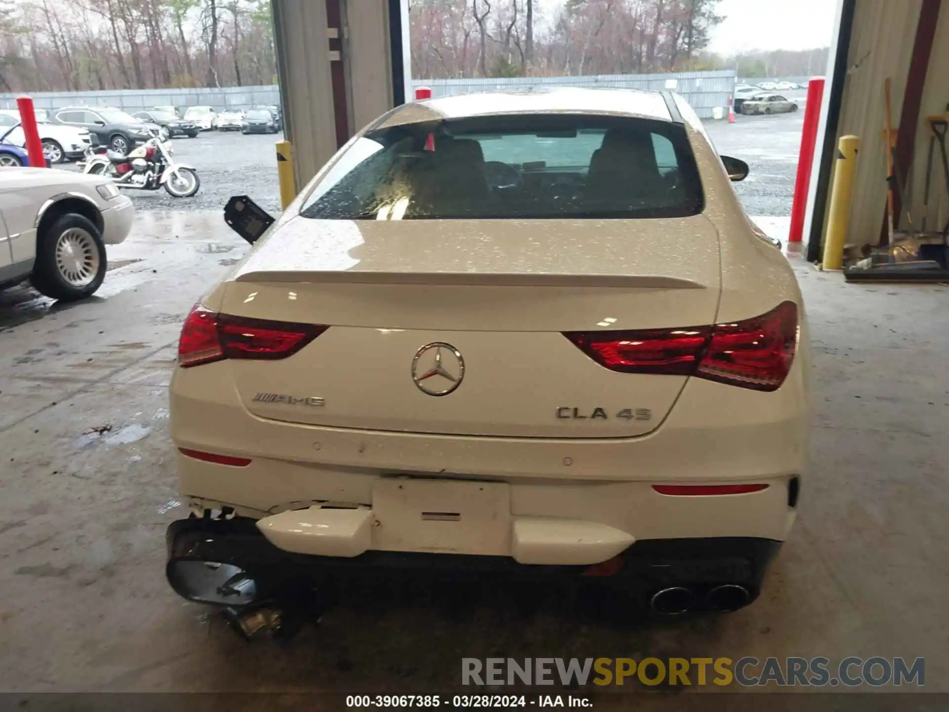 16 Photograph of a damaged car W1K5J5DB3NN286213 MERCEDES-BENZ AMG CLA 45 2022