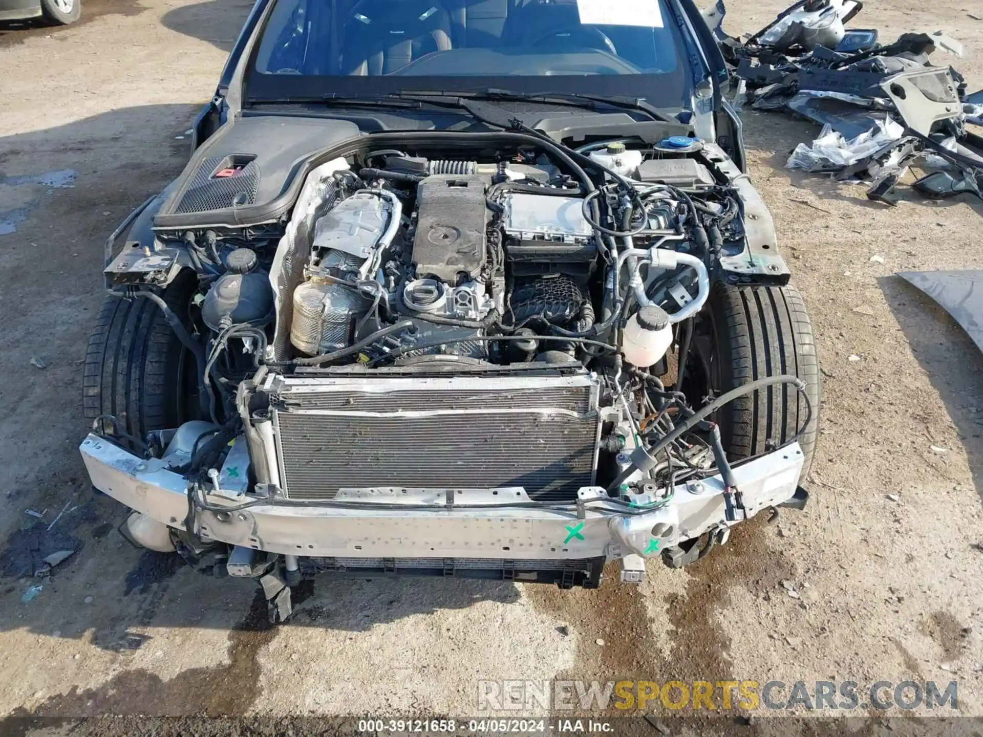 10 Photograph of a damaged car W1KZF6BB7MA933004 MERCEDES-BENZ AMG E 53 2021