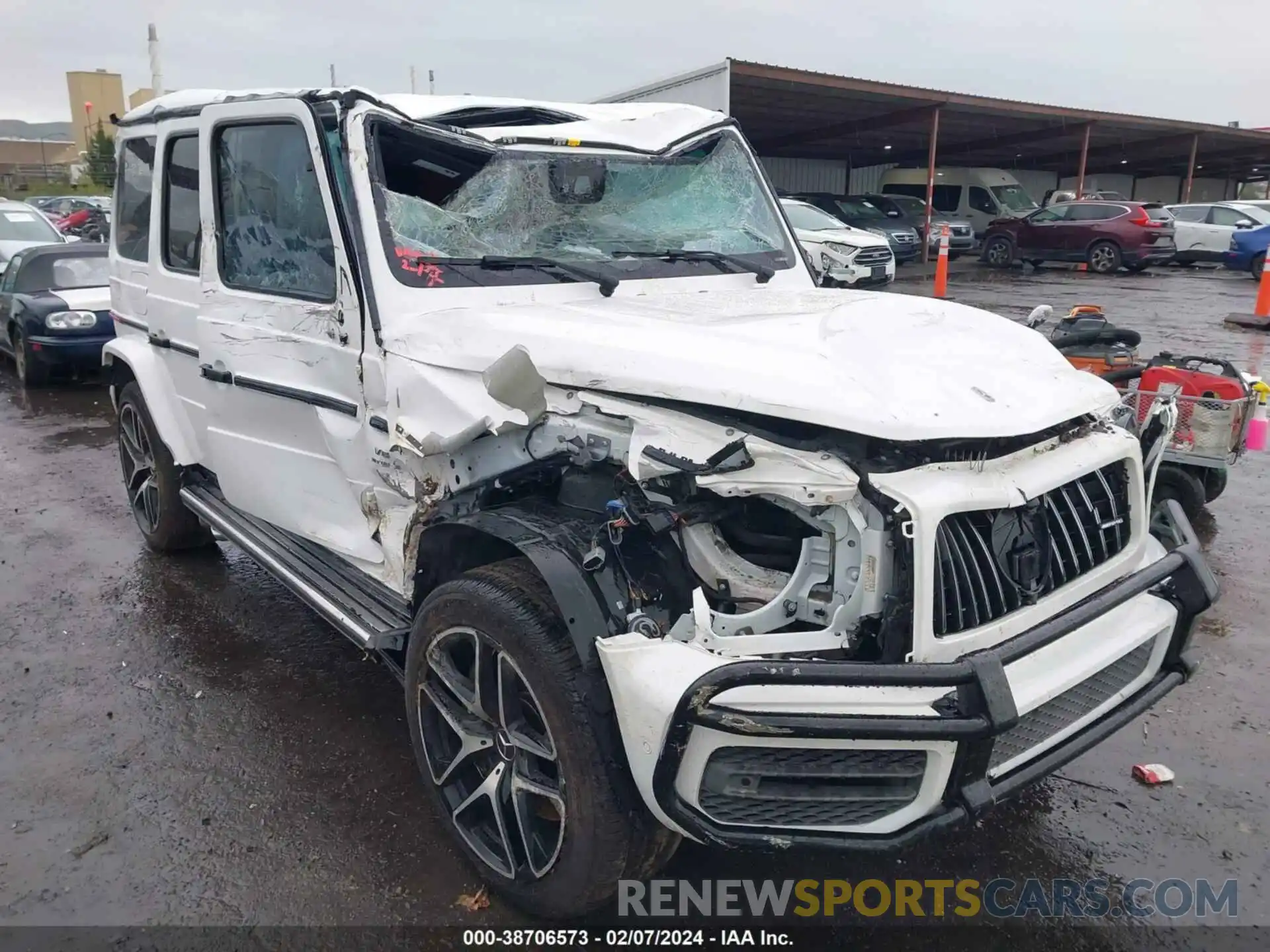 6 Фотография поврежденного автомобиля WDCYC7HJ8KX318050 MERCEDES-BENZ AMG G 63 2019