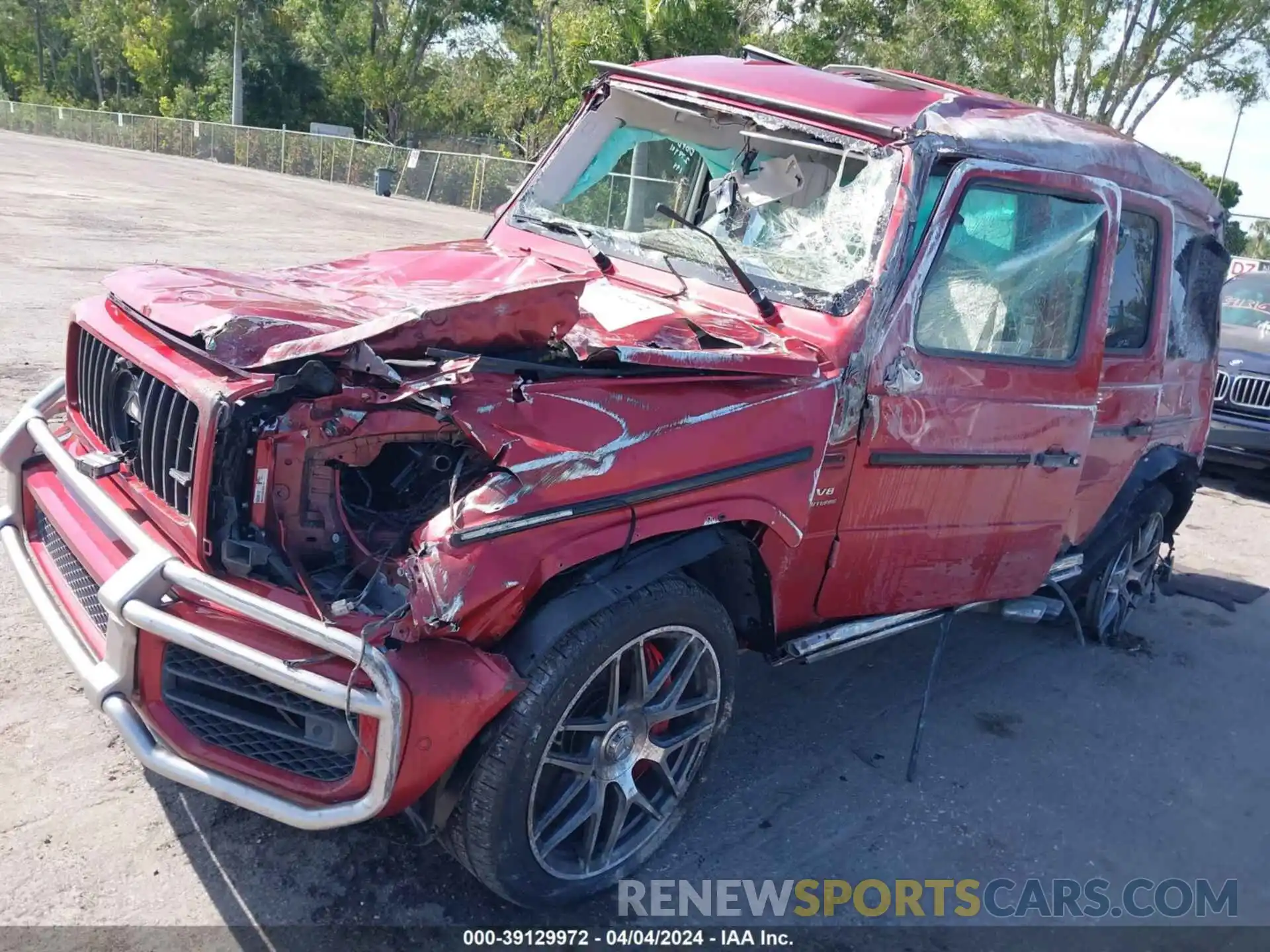 6 Фотография поврежденного автомобиля W1NYC7HJ7LX342548 MERCEDES-BENZ AMG G 63 2020