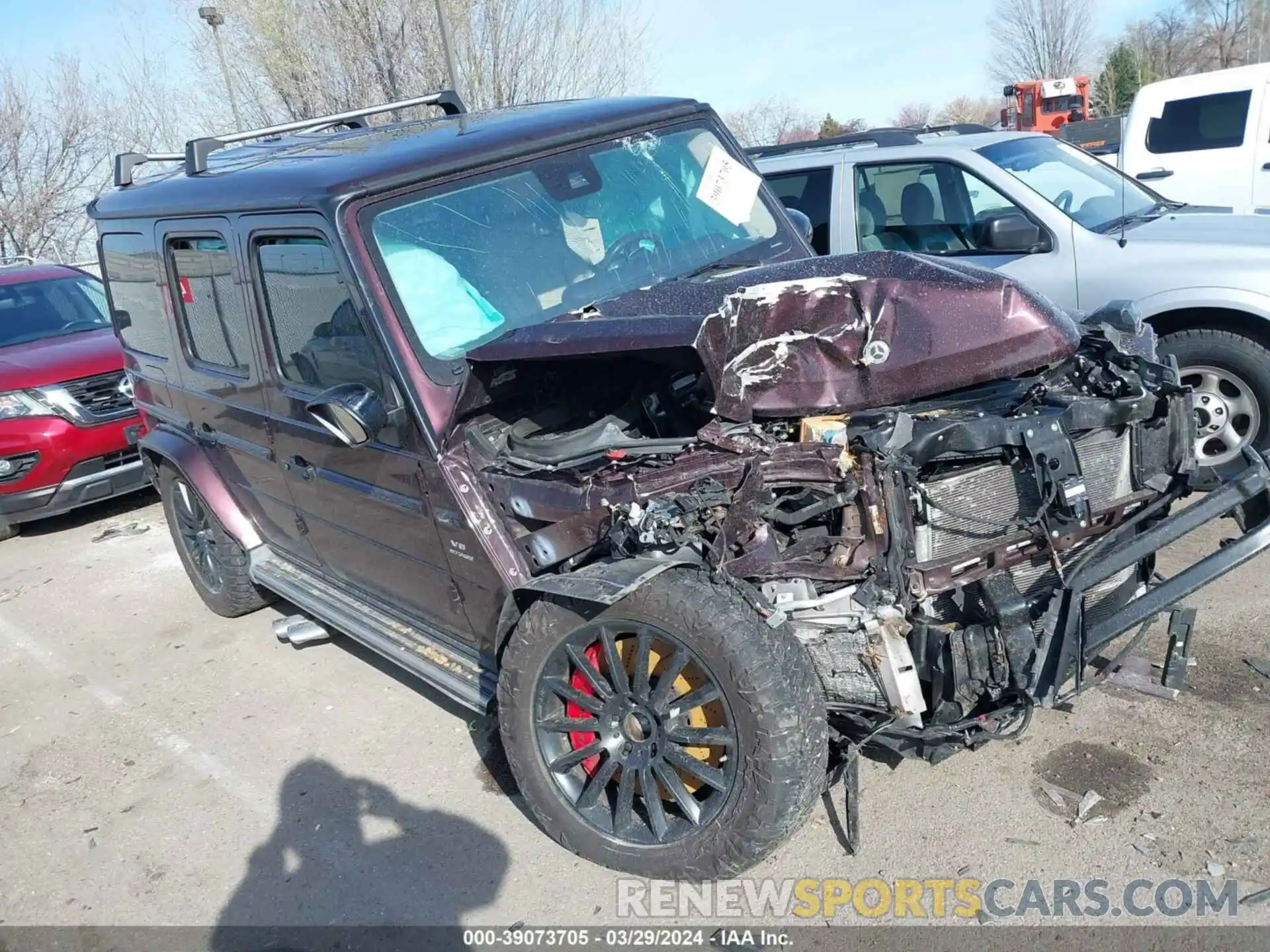 1 Photograph of a damaged car W1NYC7HJXMX390675 MERCEDES-BENZ AMG G 63 2021