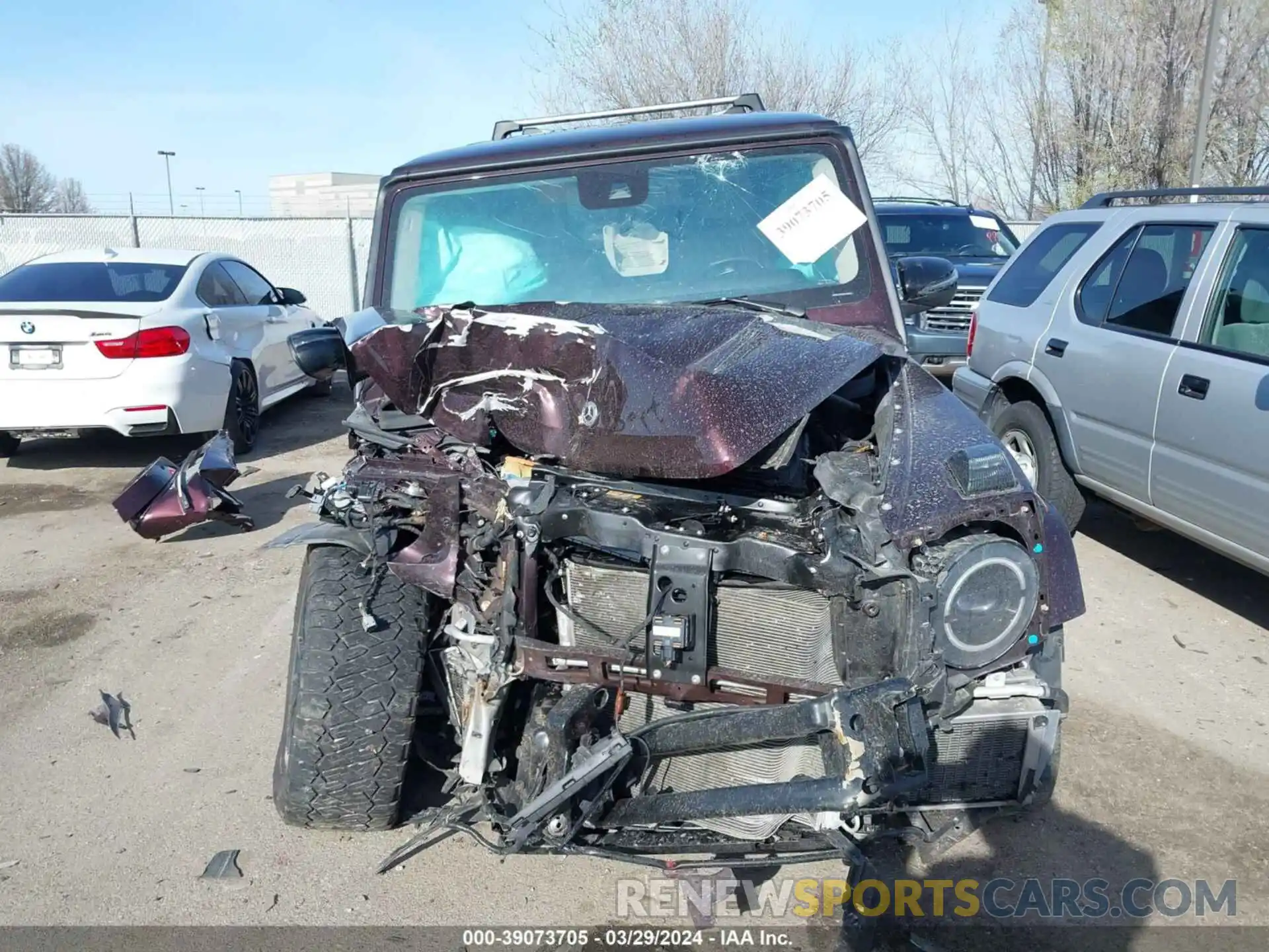 13 Photograph of a damaged car W1NYC7HJXMX390675 MERCEDES-BENZ AMG G 63 2021