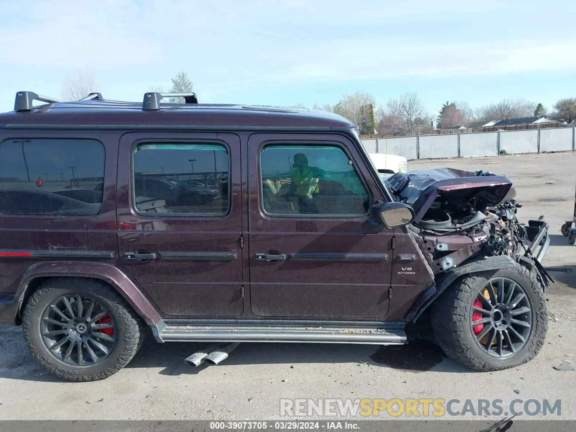 14 Photograph of a damaged car W1NYC7HJXMX390675 MERCEDES-BENZ AMG G 63 2021