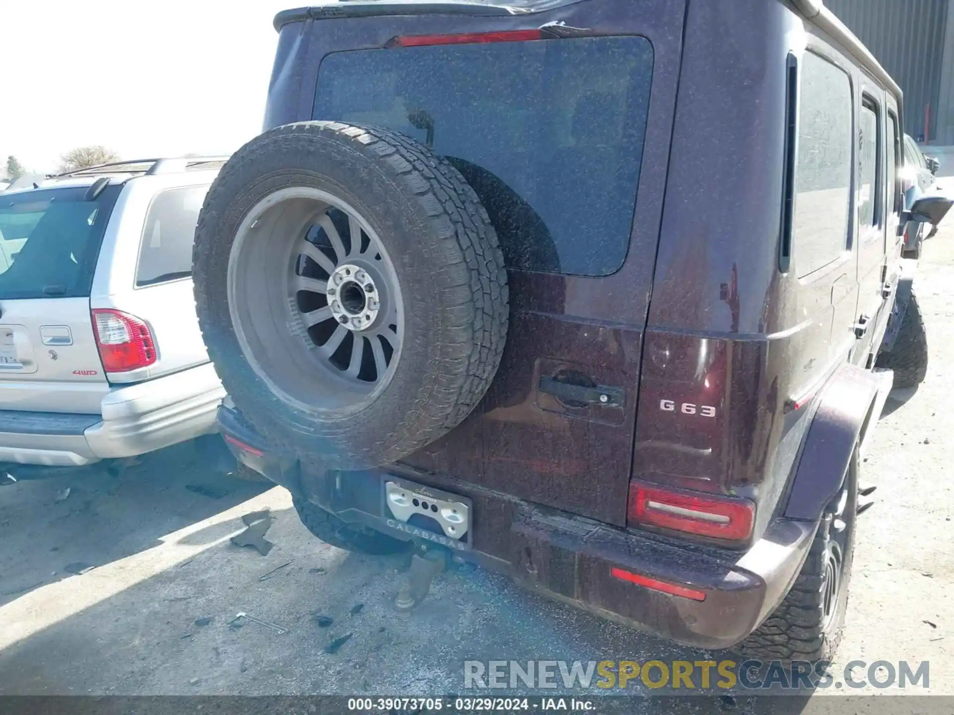 17 Photograph of a damaged car W1NYC7HJXMX390675 MERCEDES-BENZ AMG G 63 2021