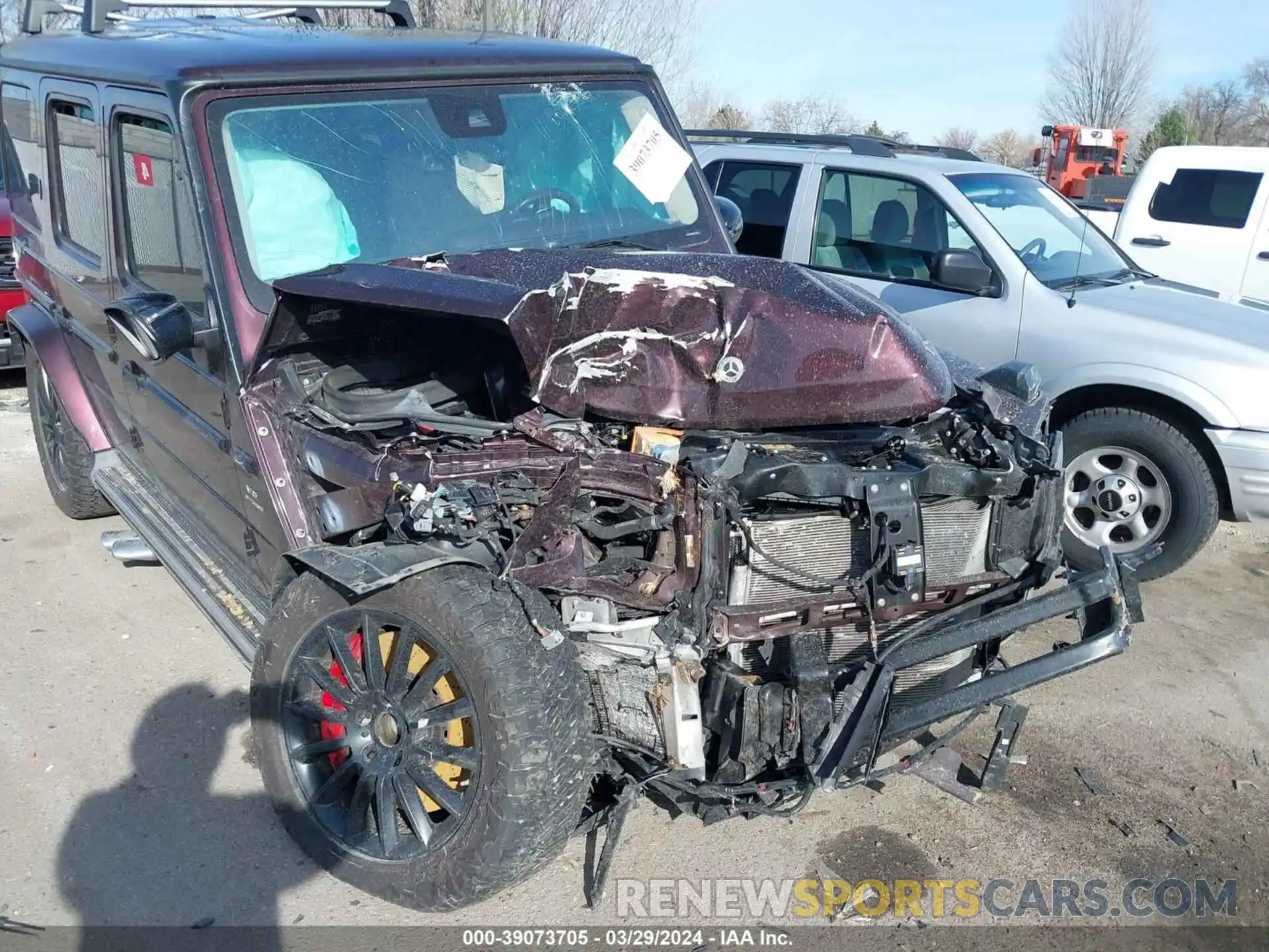 6 Photograph of a damaged car W1NYC7HJXMX390675 MERCEDES-BENZ AMG G 63 2021