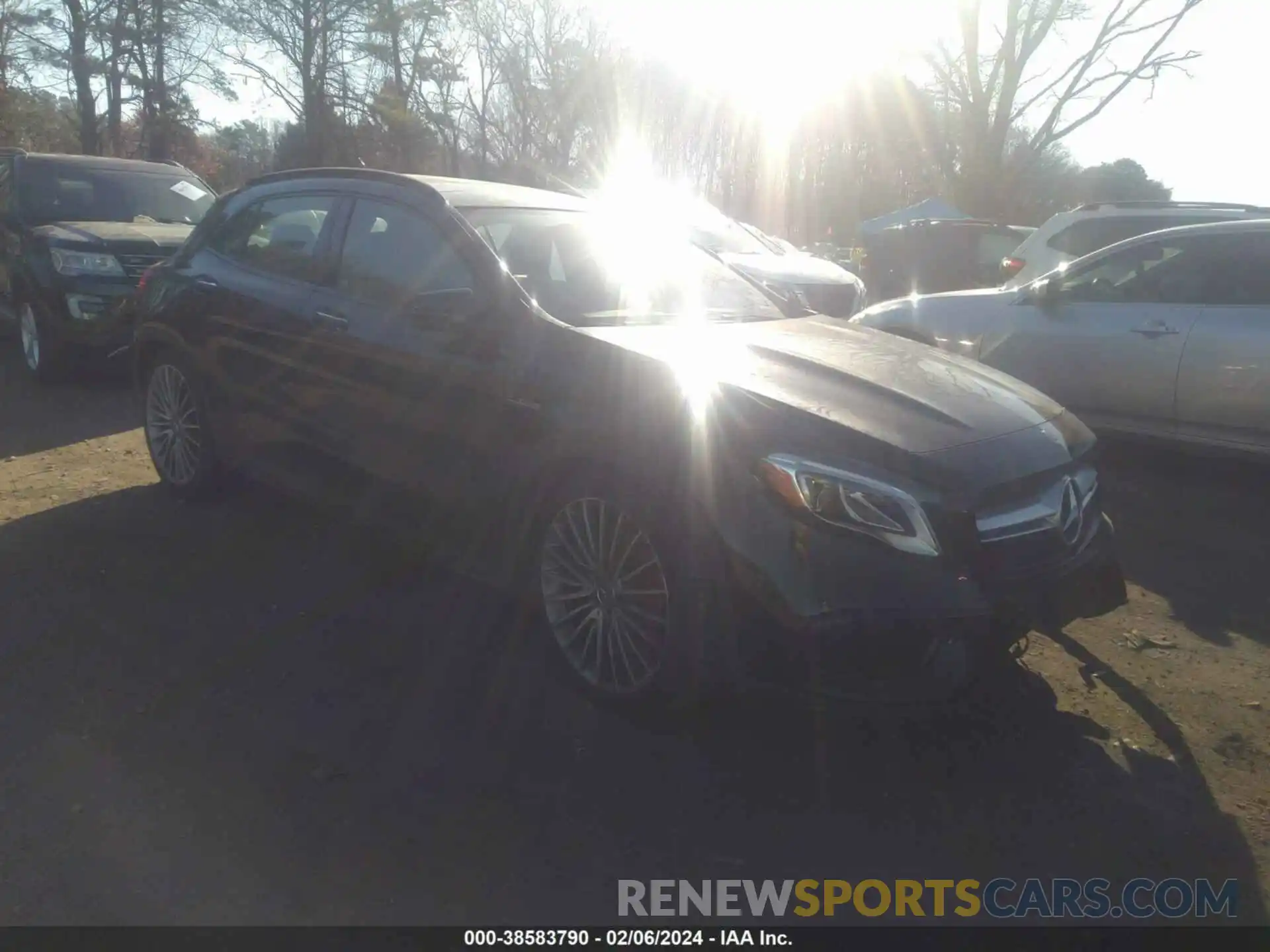 1 Photograph of a damaged car WDDTG5CB8KJ534854 MERCEDES-BENZ AMG GLA 45 2019