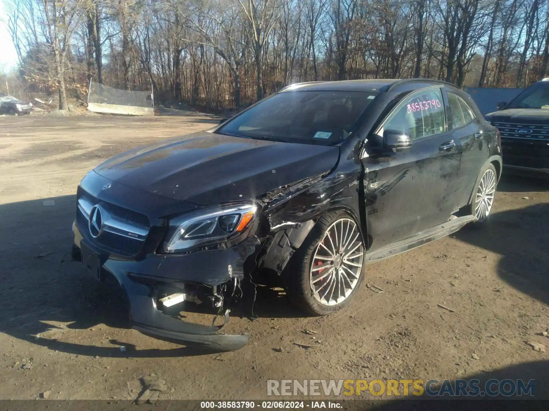 2 Photograph of a damaged car WDDTG5CB8KJ534854 MERCEDES-BENZ AMG GLA 45 2019