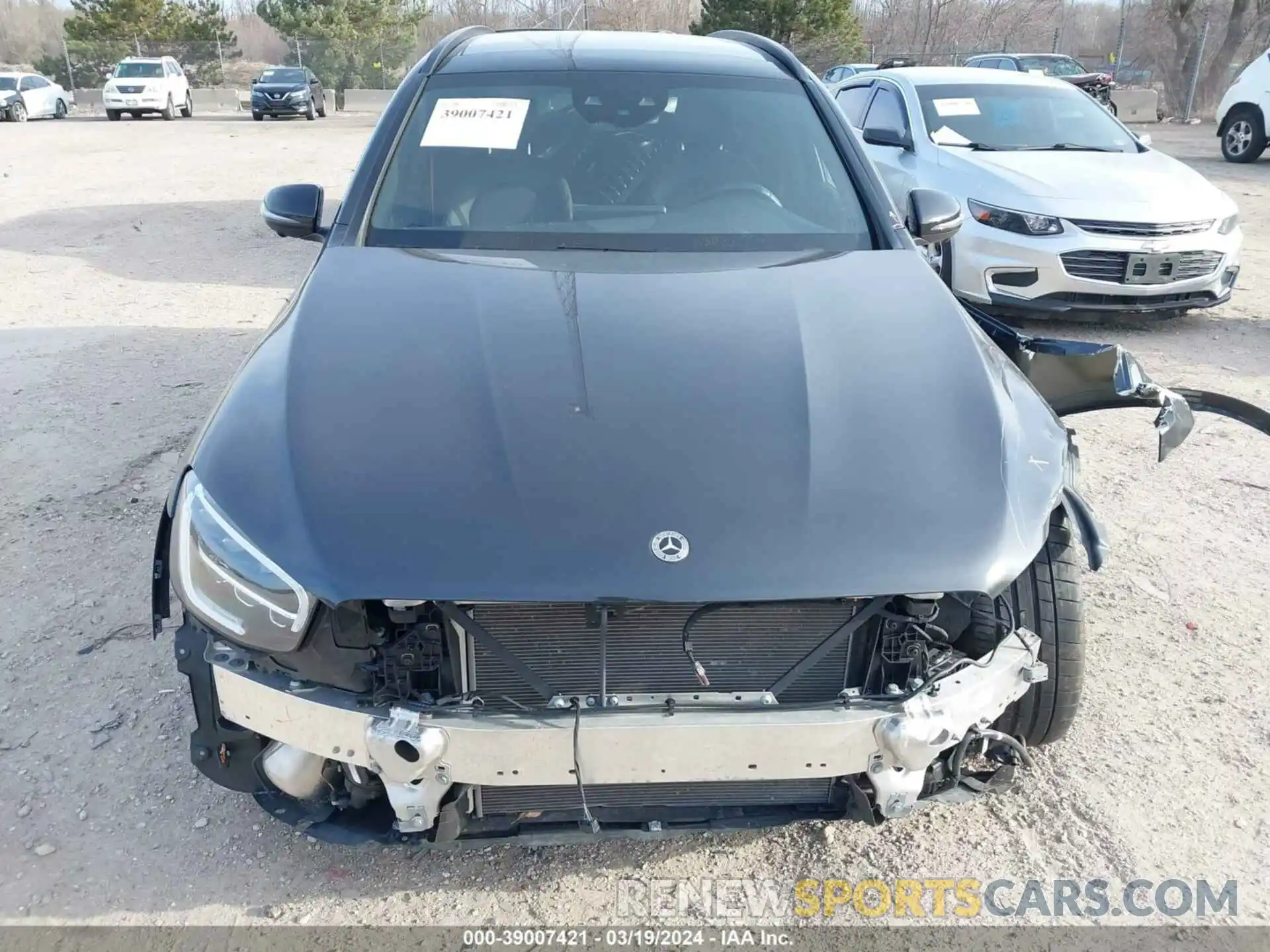 12 Photograph of a damaged car W1N0G6EB6MF917271 MERCEDES-BENZ AMG GLC 43 2021