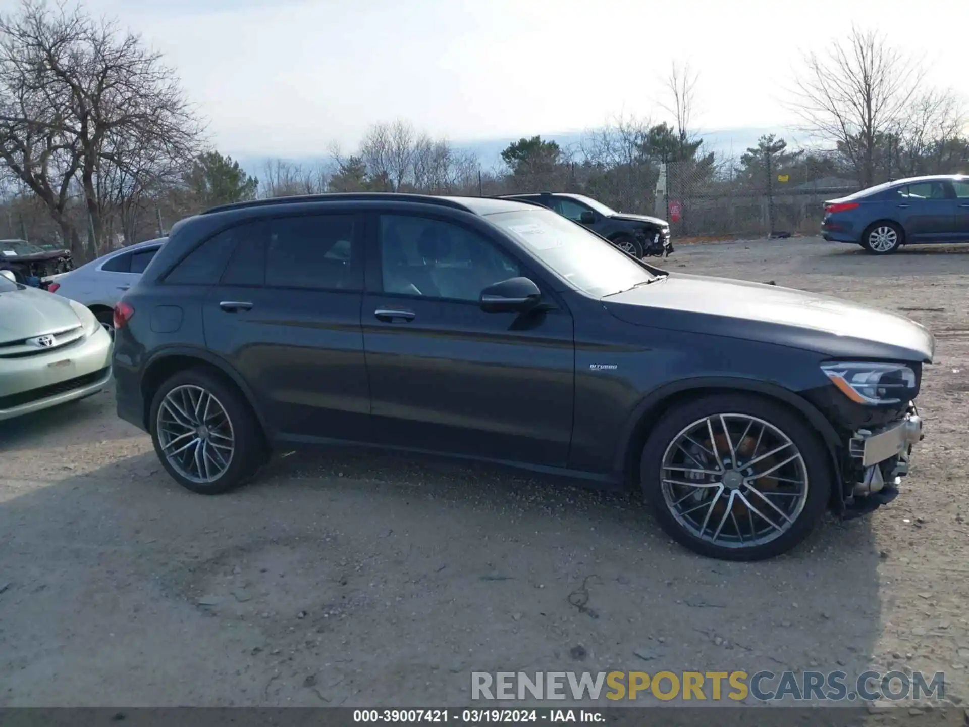 13 Photograph of a damaged car W1N0G6EB6MF917271 MERCEDES-BENZ AMG GLC 43 2021