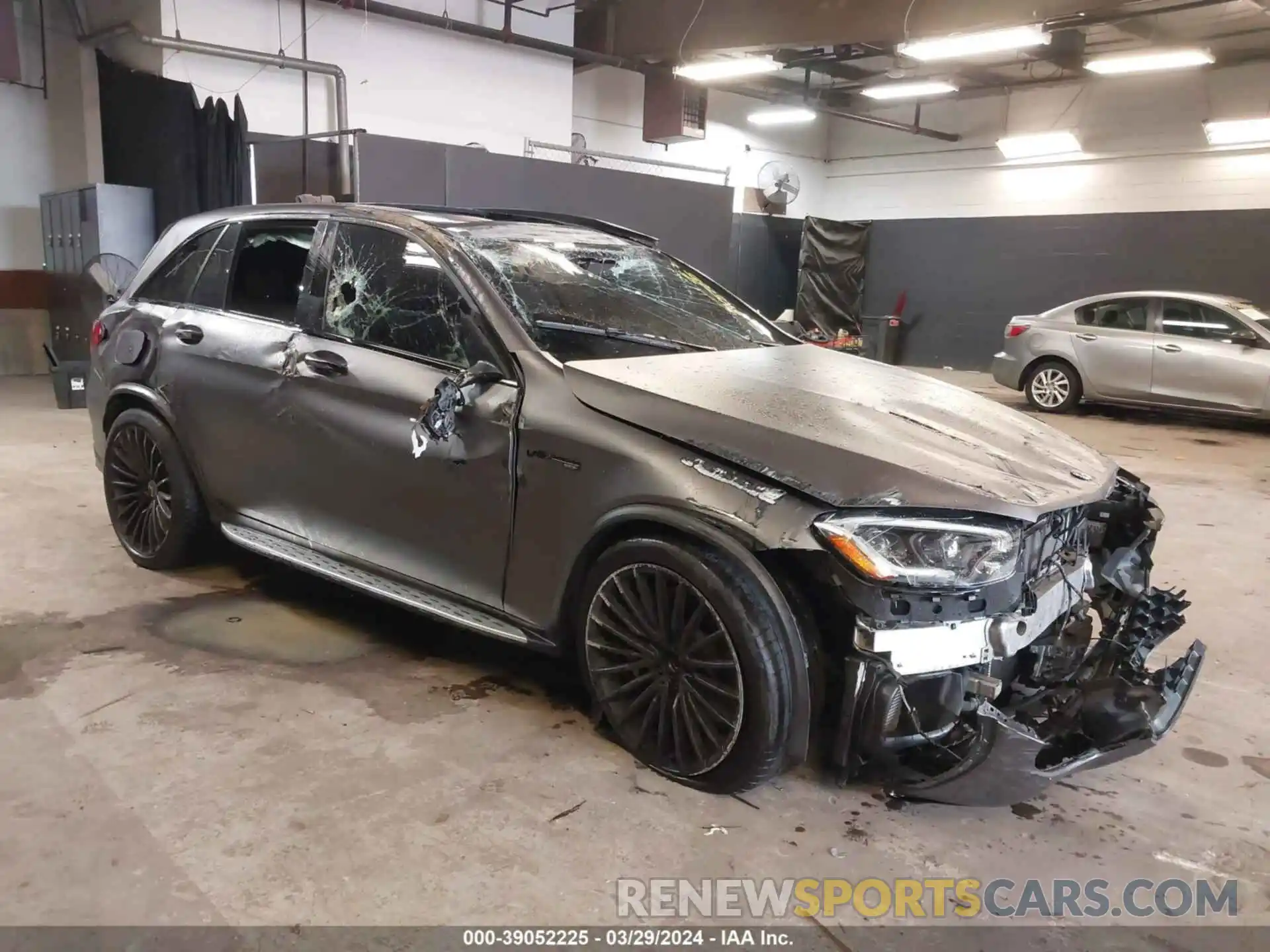 1 Photograph of a damaged car W1N0G8JB9LF799488 MERCEDES-BENZ AMG GLC 63 2020