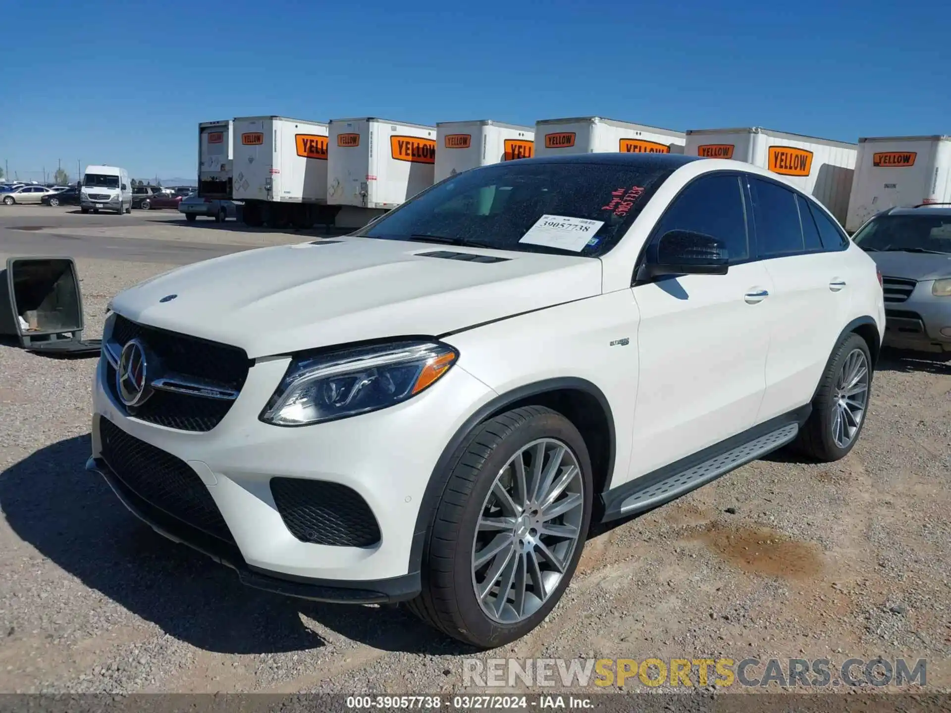 2 Фотография поврежденного автомобиля 4JGED6EBXKA155171 MERCEDES-BENZ AMG GLE 43 COUPE 2019