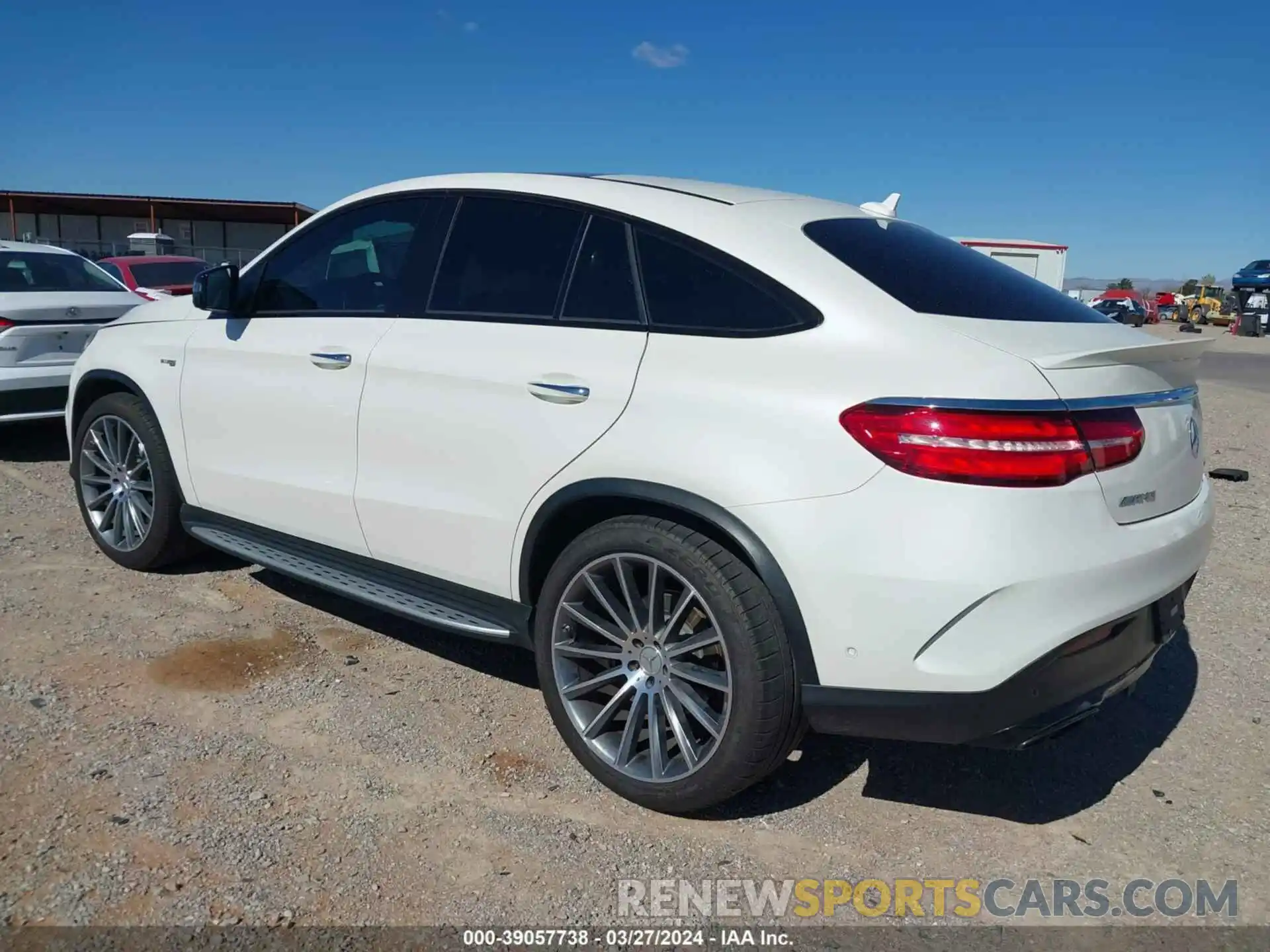 3 Photograph of a damaged car 4JGED6EBXKA155171 MERCEDES-BENZ AMG GLE 43 COUPE 2019