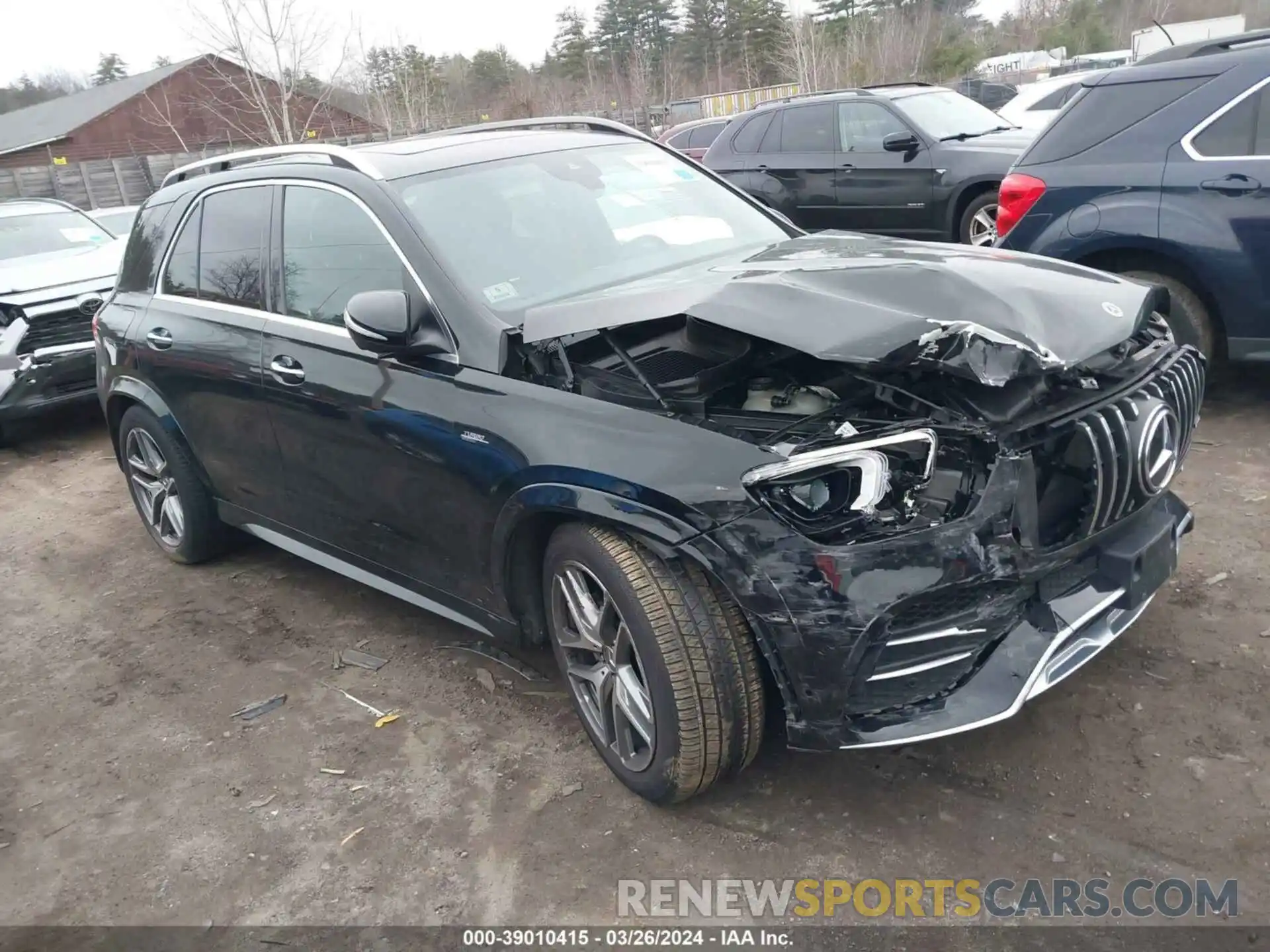 1 Photograph of a damaged car 4JGFB6BB4MA433287 MERCEDES-BENZ AMG GLE 53 2021