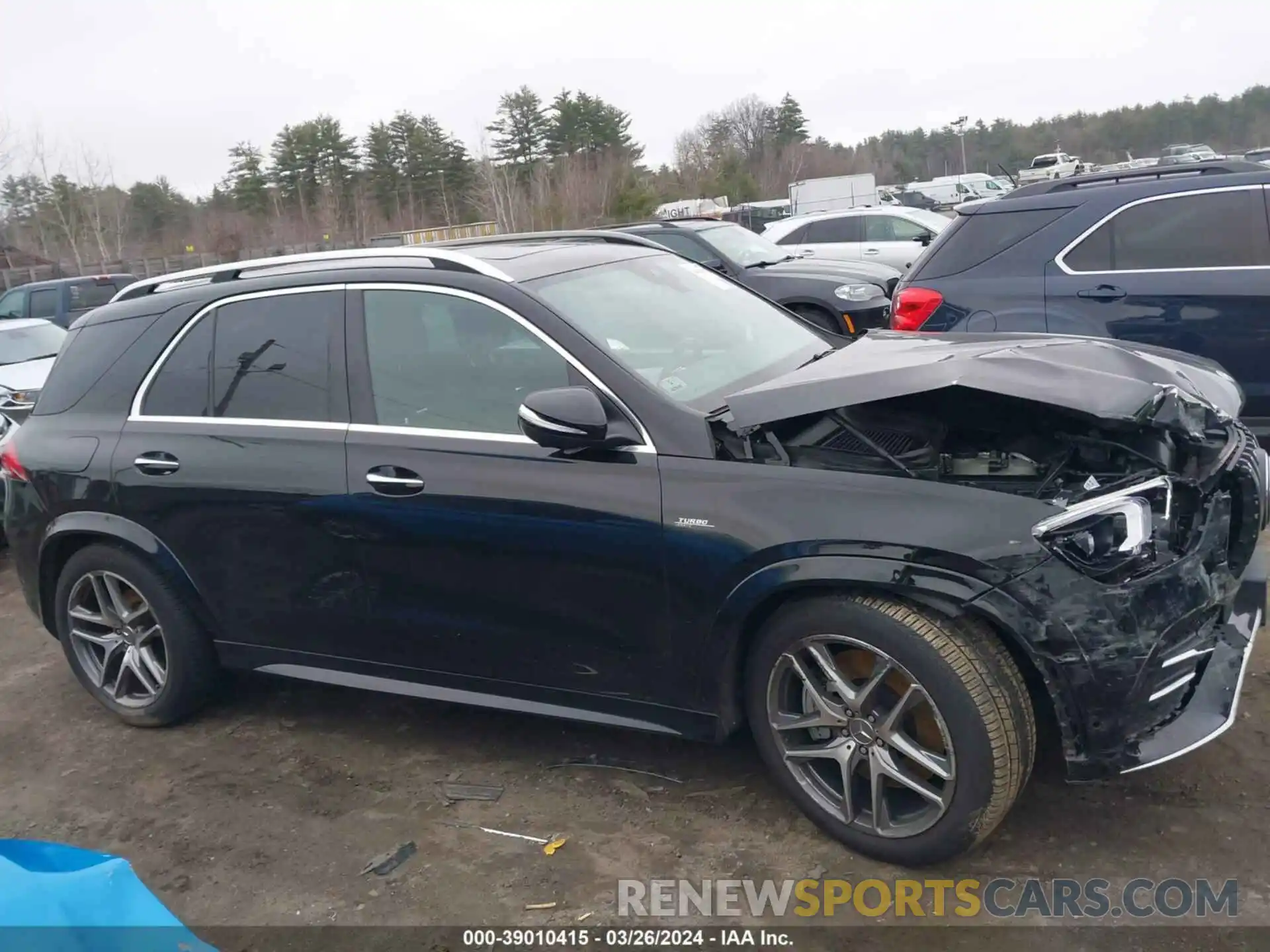 14 Photograph of a damaged car 4JGFB6BB4MA433287 MERCEDES-BENZ AMG GLE 53 2021