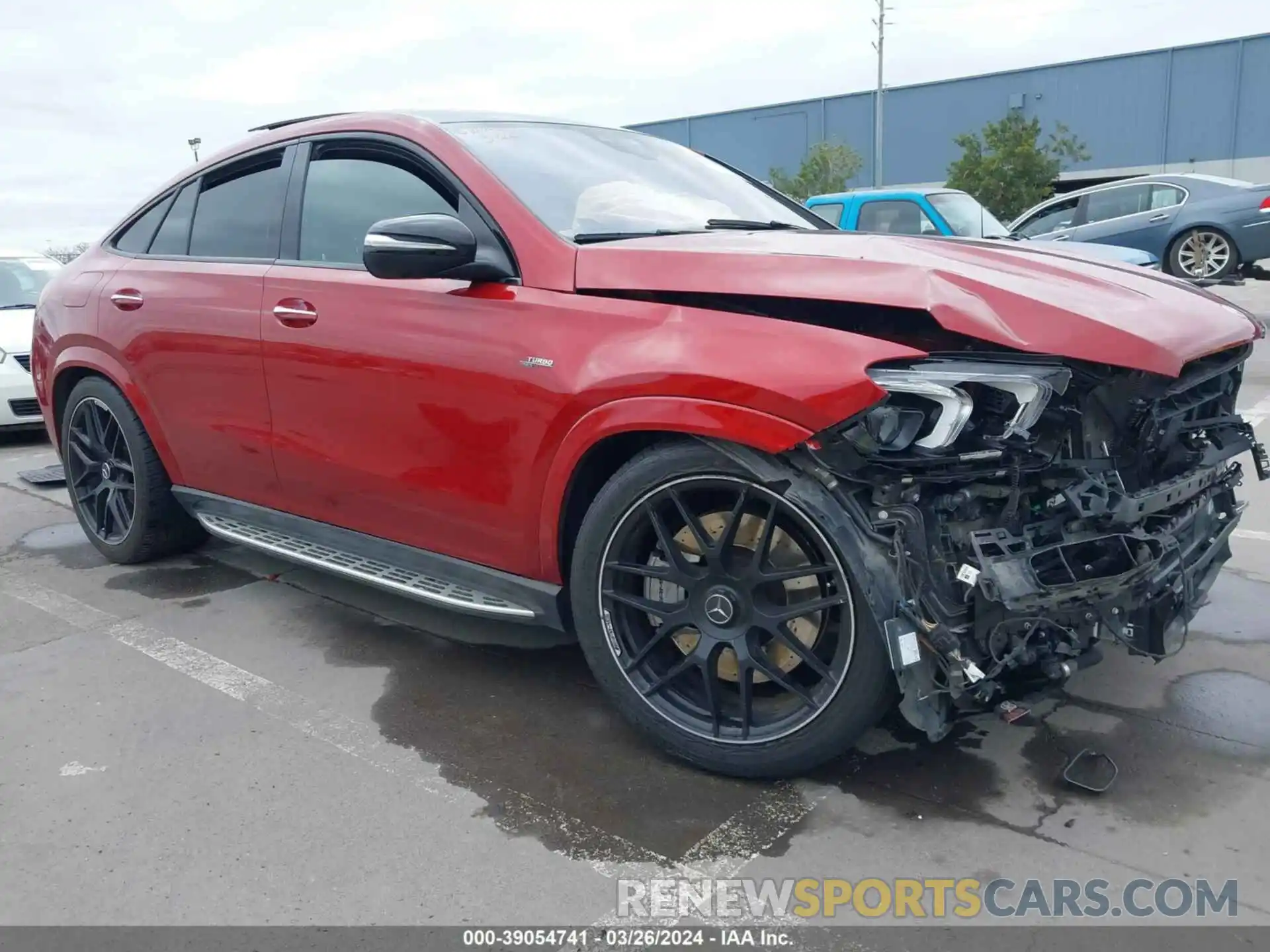 1 Photograph of a damaged car 4JGFD6BB1MA365427 MERCEDES-BENZ AMG GLE 53 COUPE 2021