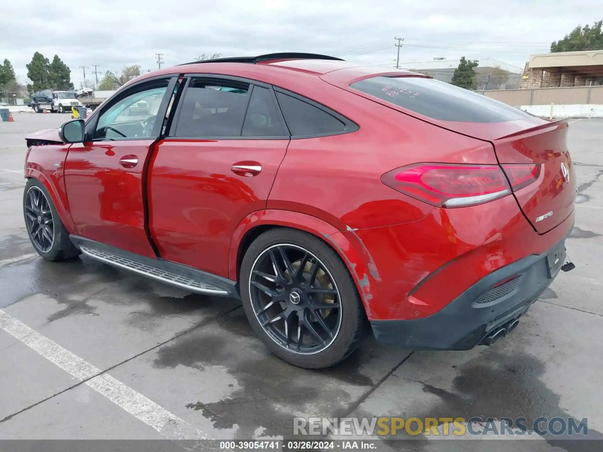 3 Photograph of a damaged car 4JGFD6BB1MA365427 MERCEDES-BENZ AMG GLE 53 COUPE 2021