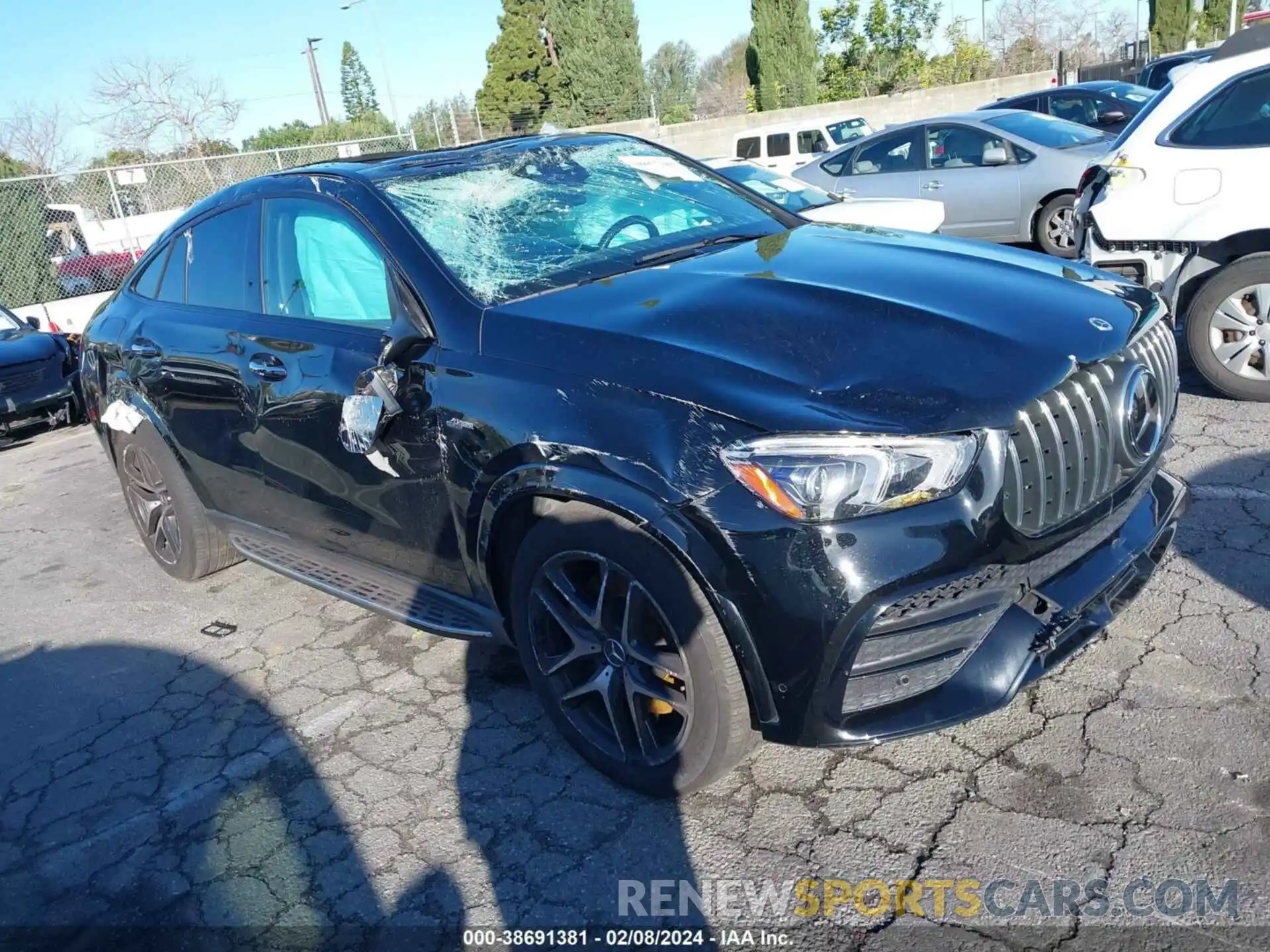 1 Photograph of a damaged car 4JGFD6BB6MA514785 MERCEDES-BENZ AMG GLE 53 COUPE 2021