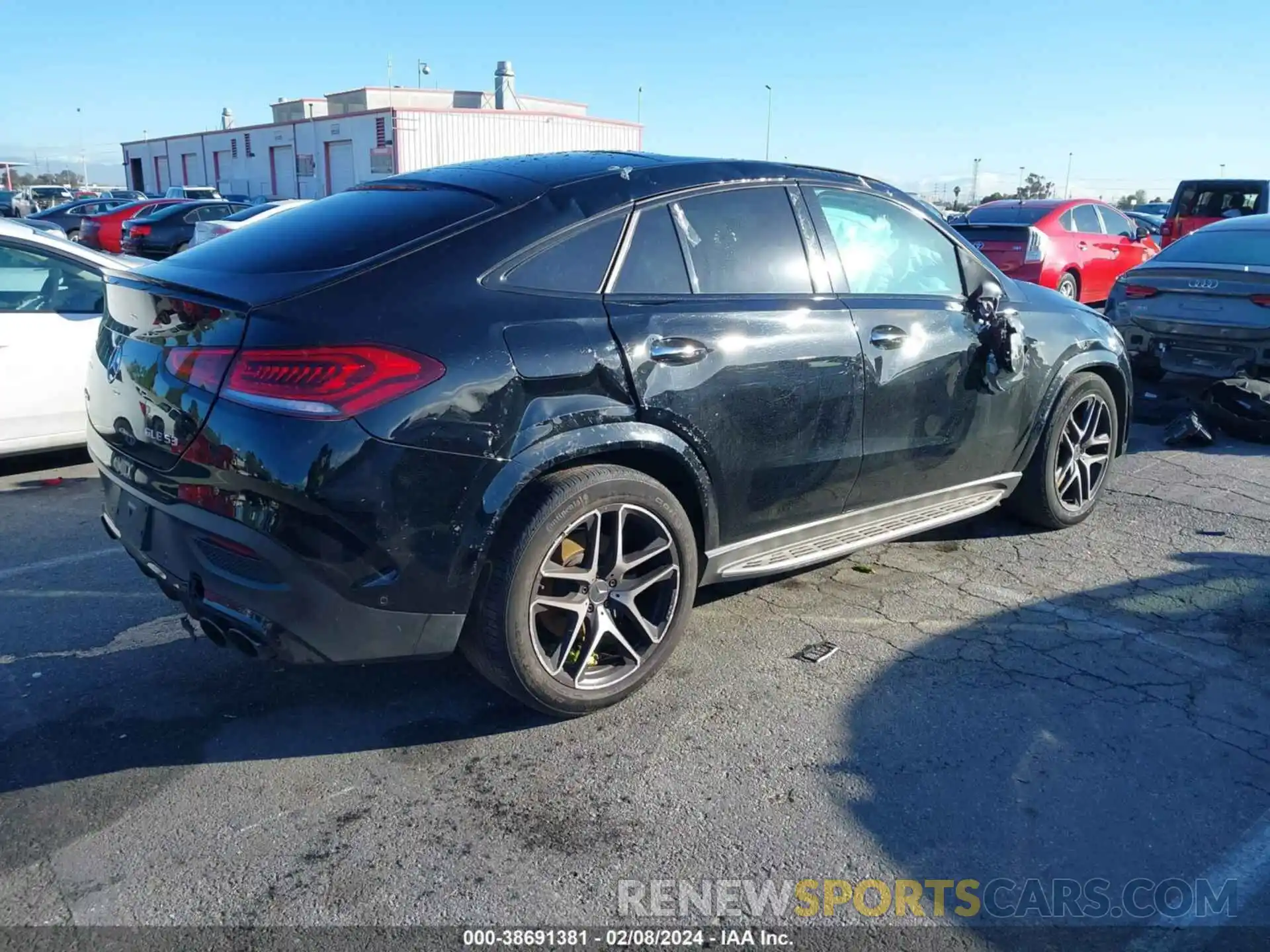 4 Photograph of a damaged car 4JGFD6BB6MA514785 MERCEDES-BENZ AMG GLE 53 COUPE 2021