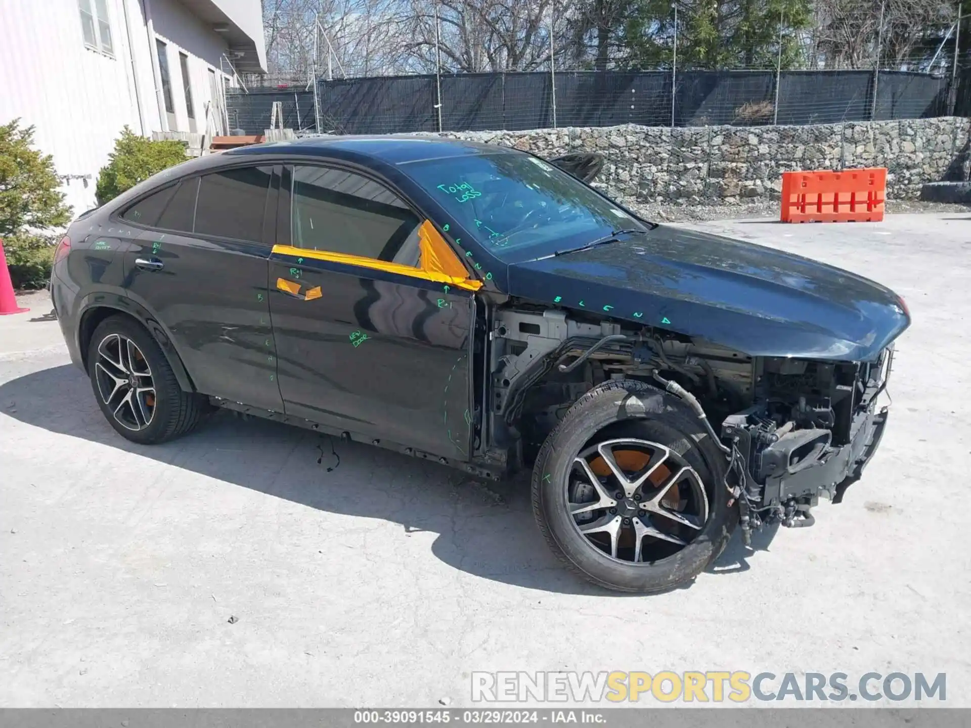 1 Photograph of a damaged car 4JGFD6BB8MA296218 MERCEDES-BENZ AMG GLE 53 COUPE 2021