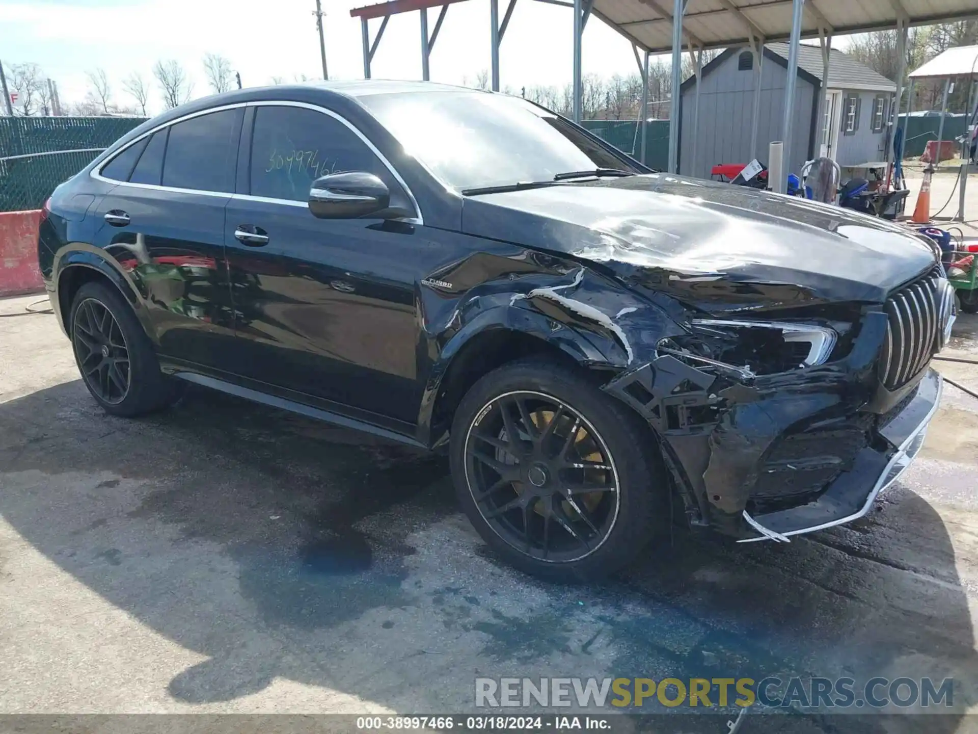 1 Photograph of a damaged car 4JGFD6BB2NA701569 MERCEDES-BENZ AMG GLE 53 COUPE 2022