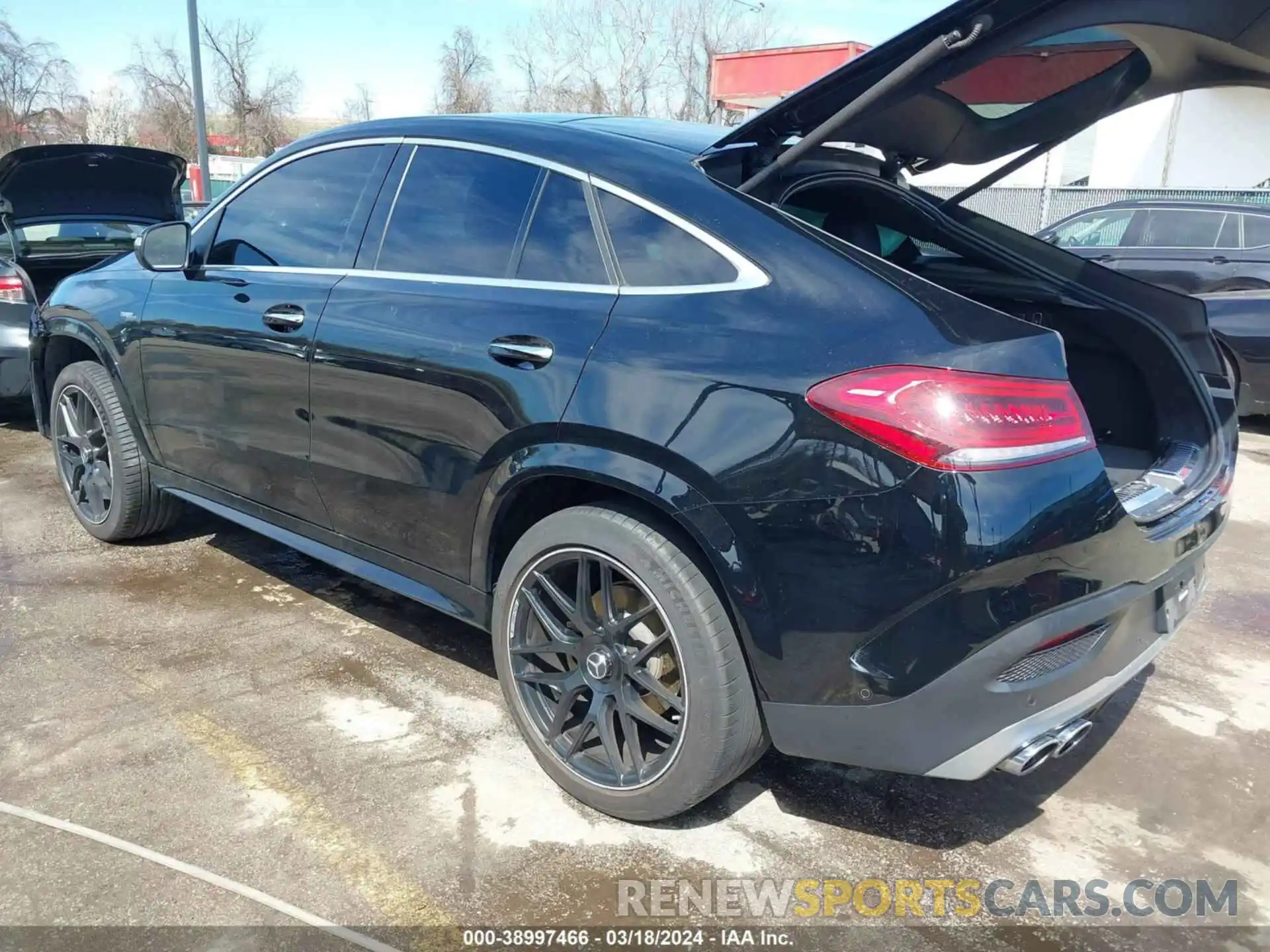 3 Photograph of a damaged car 4JGFD6BB2NA701569 MERCEDES-BENZ AMG GLE 53 COUPE 2022