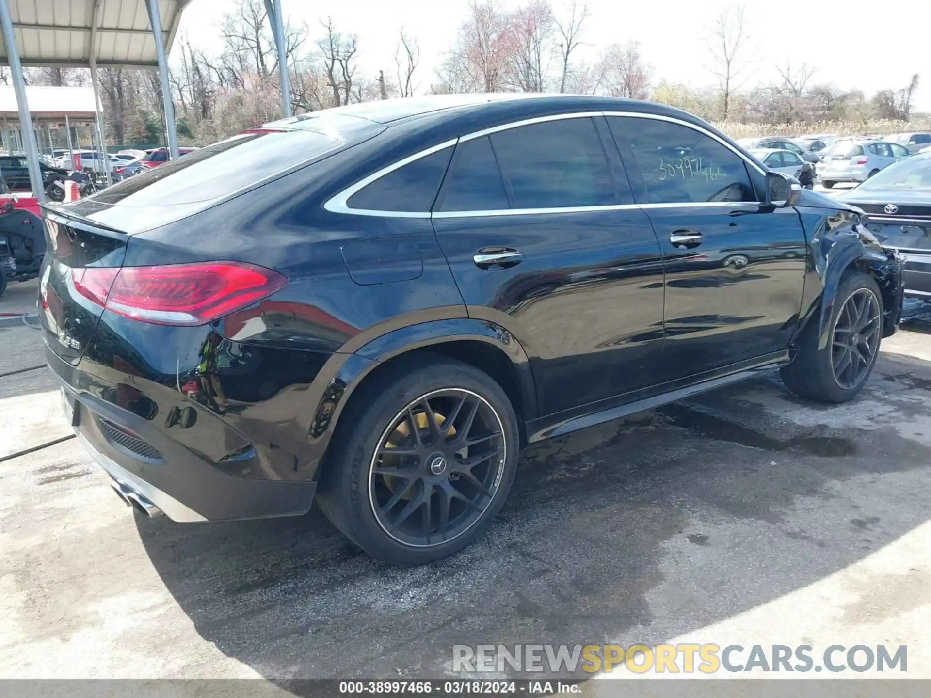 4 Photograph of a damaged car 4JGFD6BB2NA701569 MERCEDES-BENZ AMG GLE 53 COUPE 2022